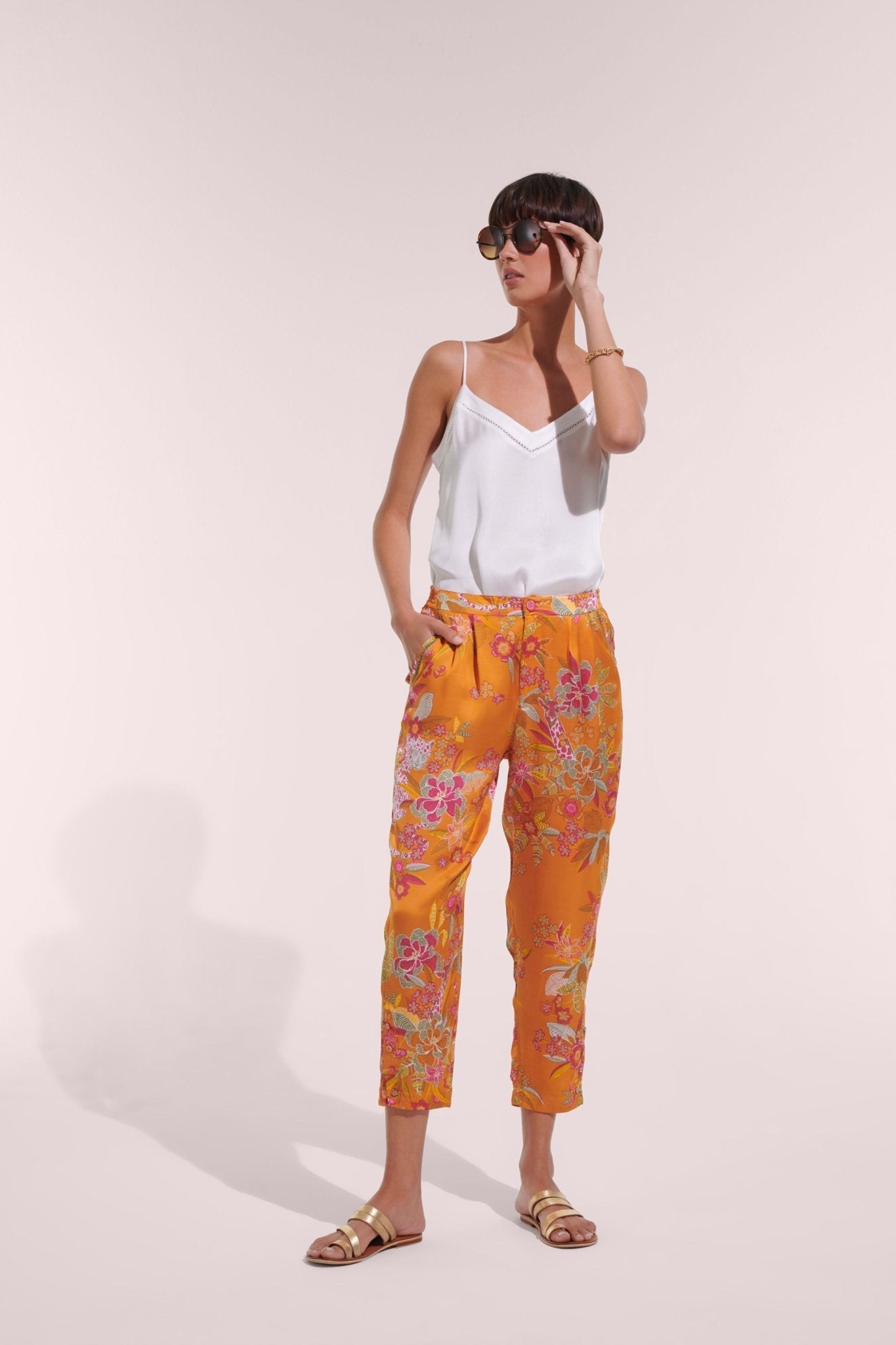 Pant Bel - Orange Leo Forest