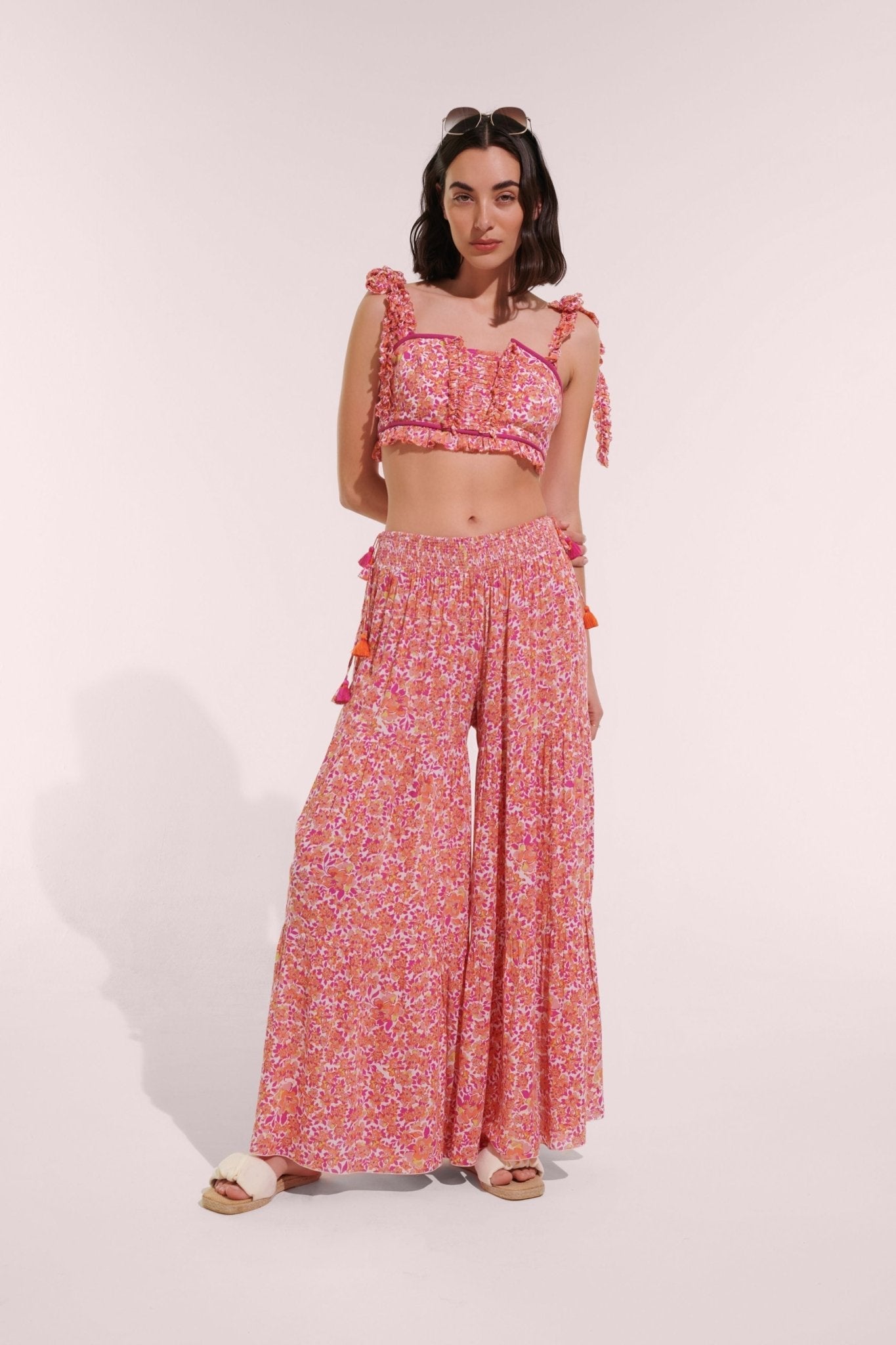 Pant Soledad - Pink Net