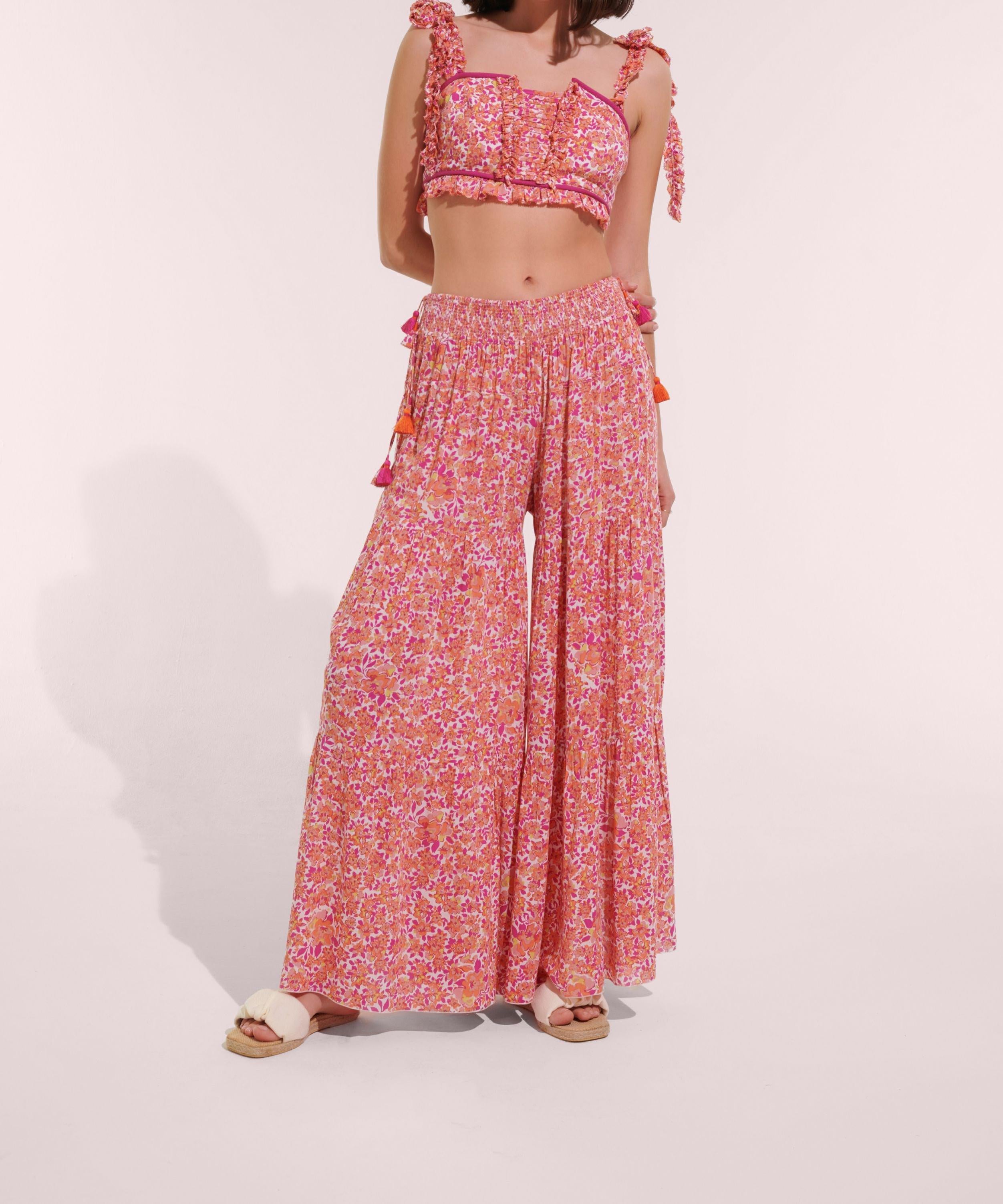 Pant Soledad - Pink Net