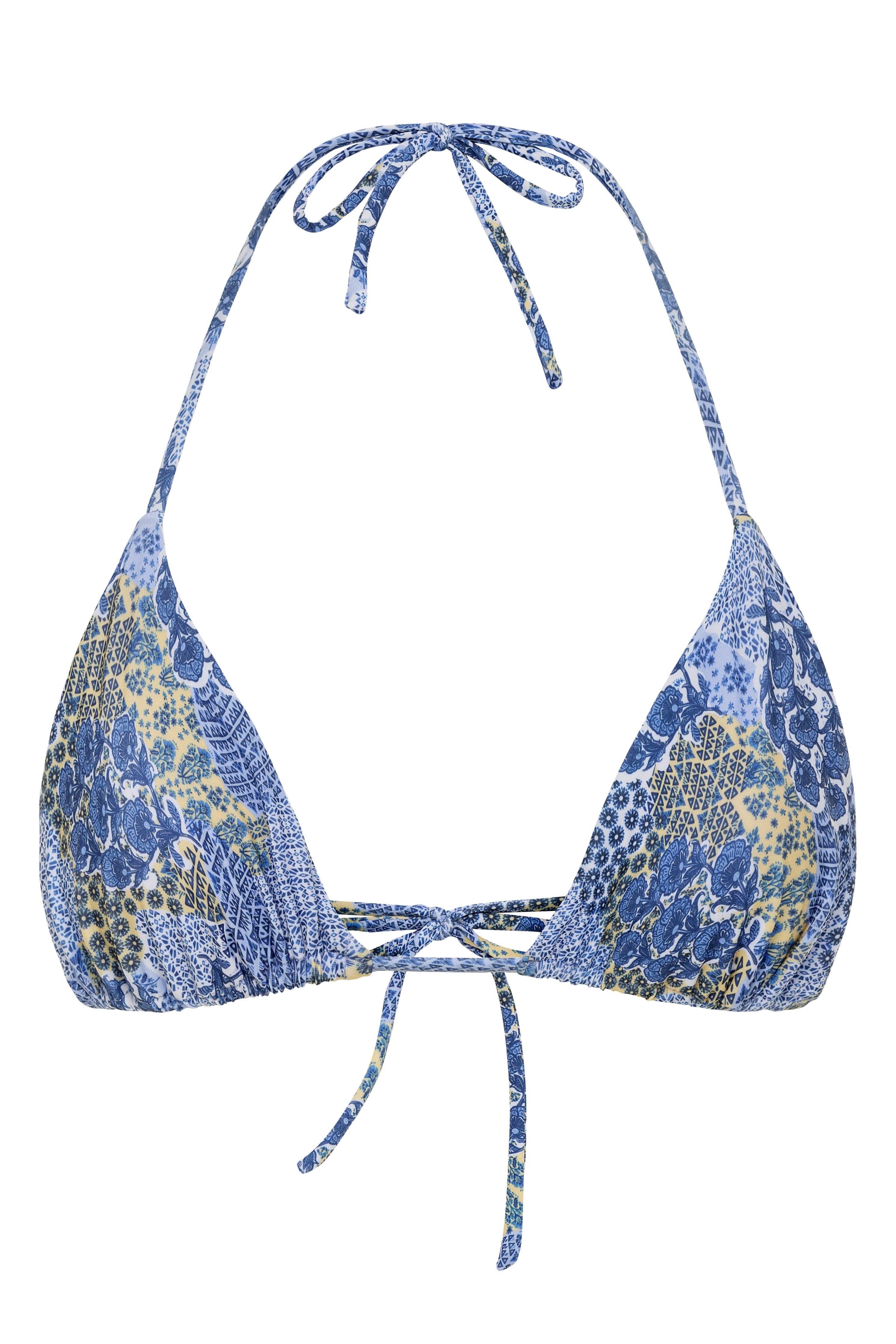 Fifi Printed Bikini Top