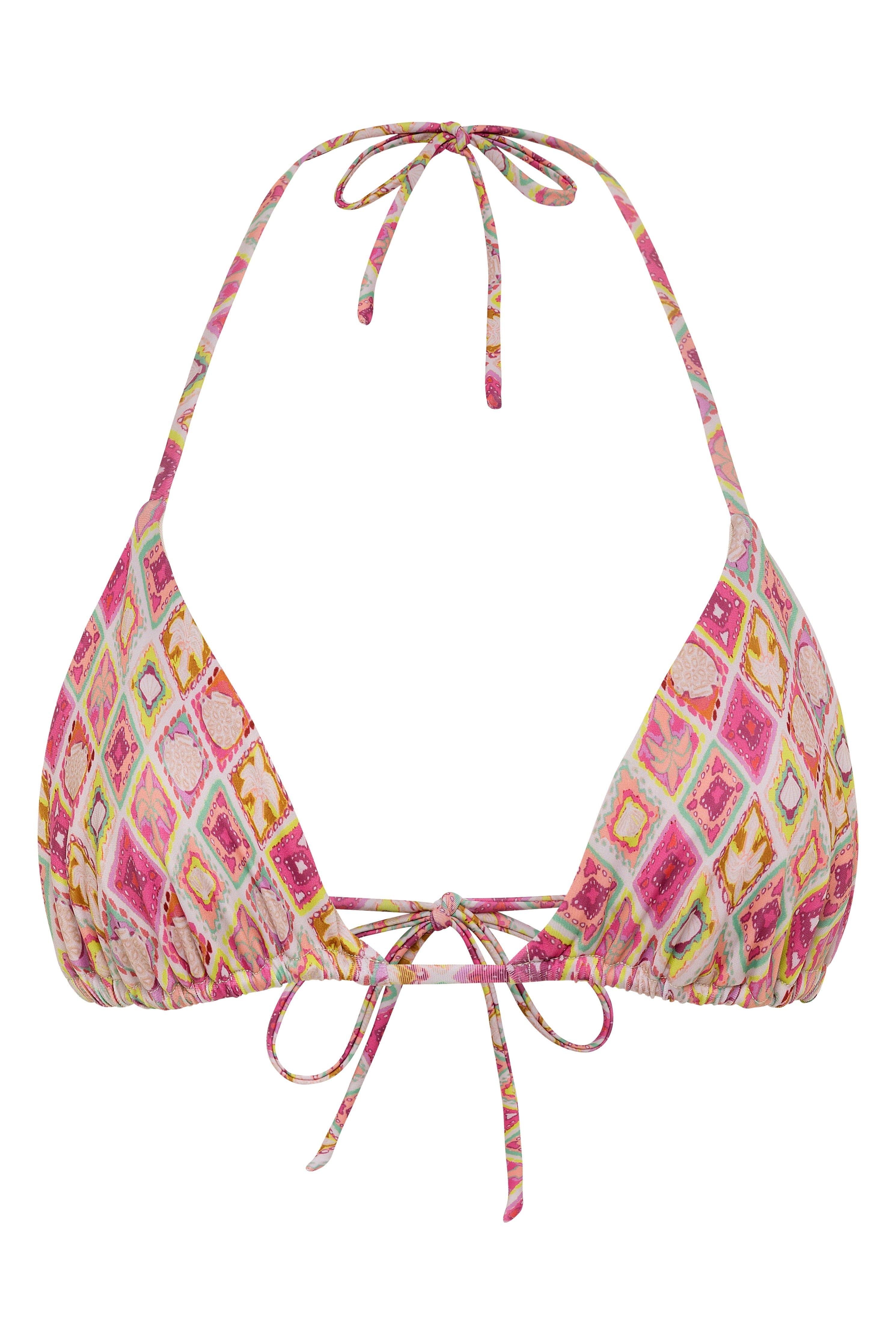 Fifi Printed Bikini Top