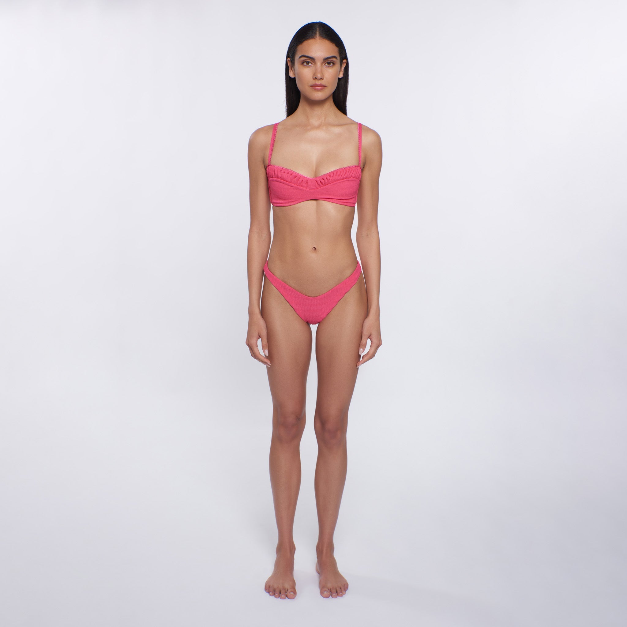Bella Textured Bikini Bottom