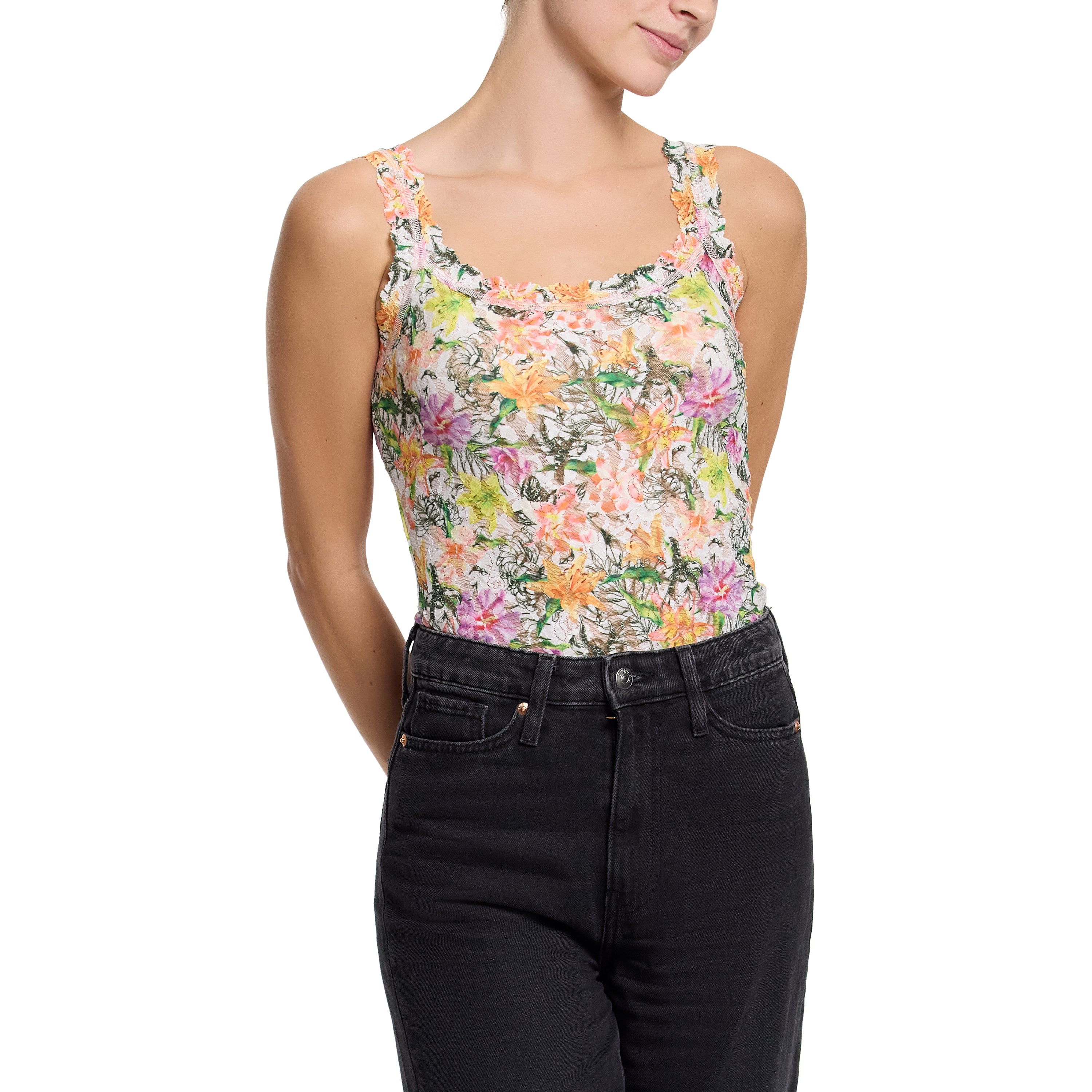 SIGNATURE LACE UNLINED CAMISOLE