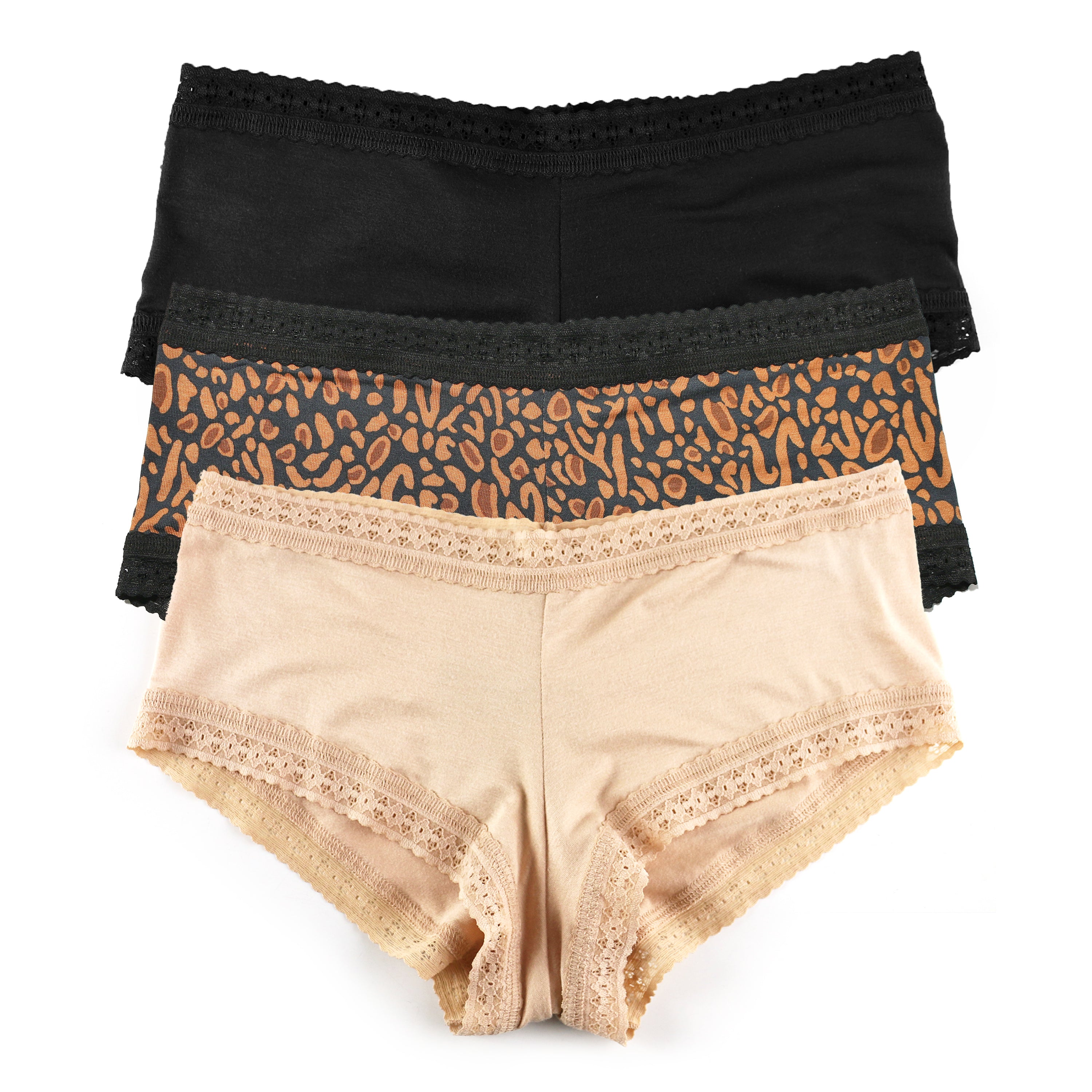 3pack Dream Modal Boyshort