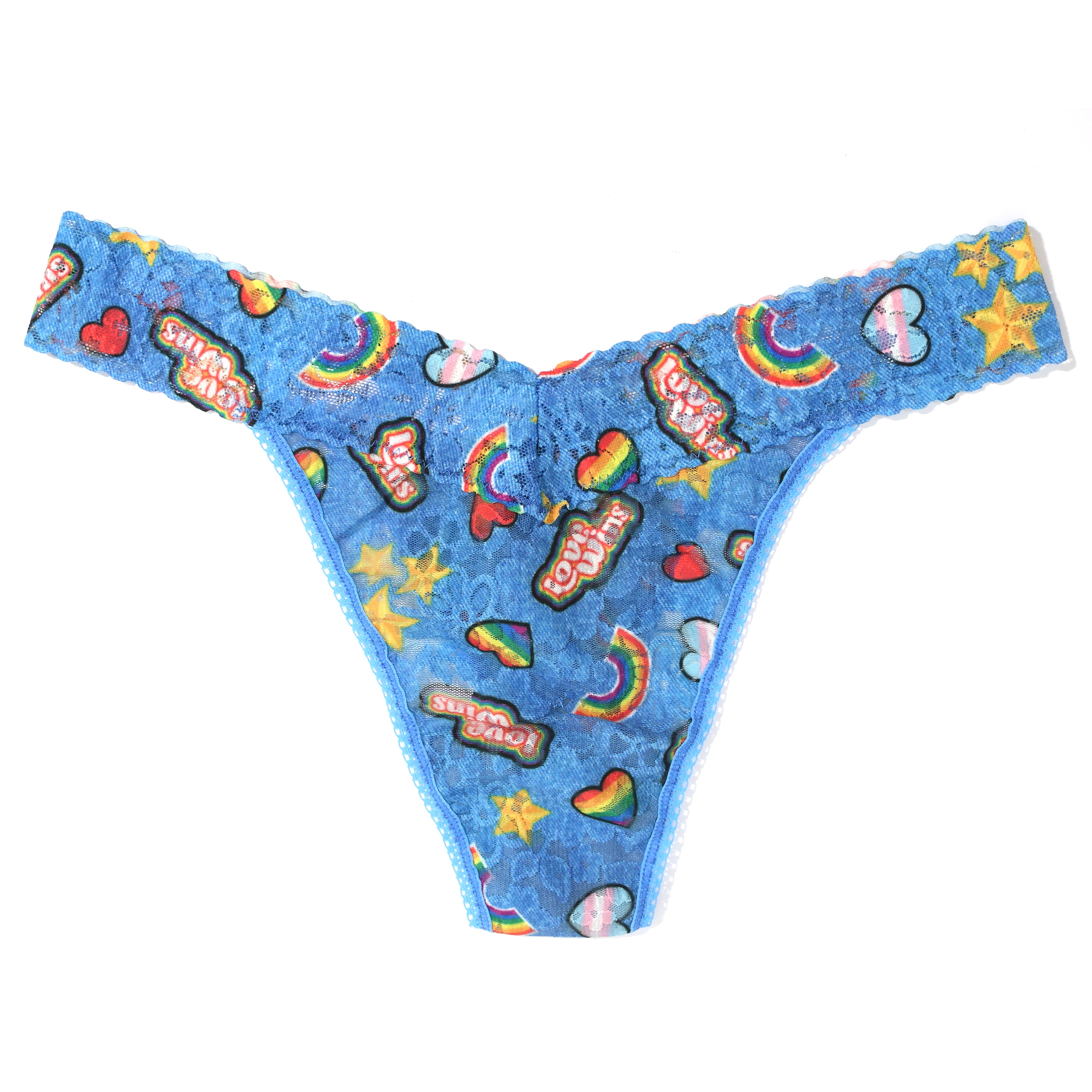 PLUS SIZE DAILY LACE ORIGINAL RISE THONG