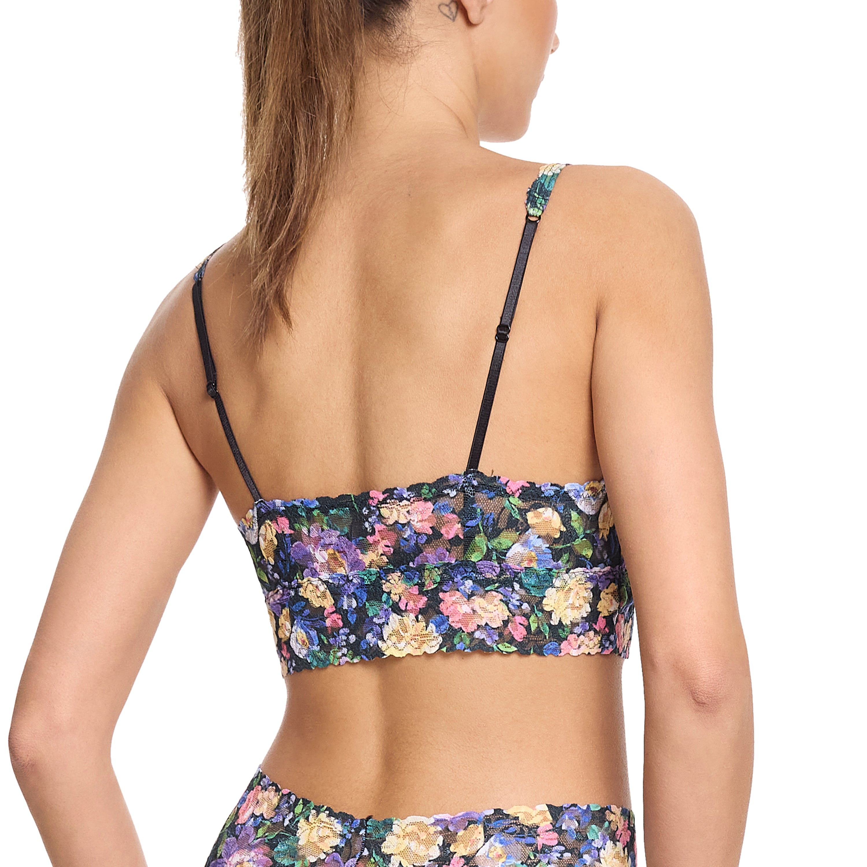 V NECK RETRO BRALETTE