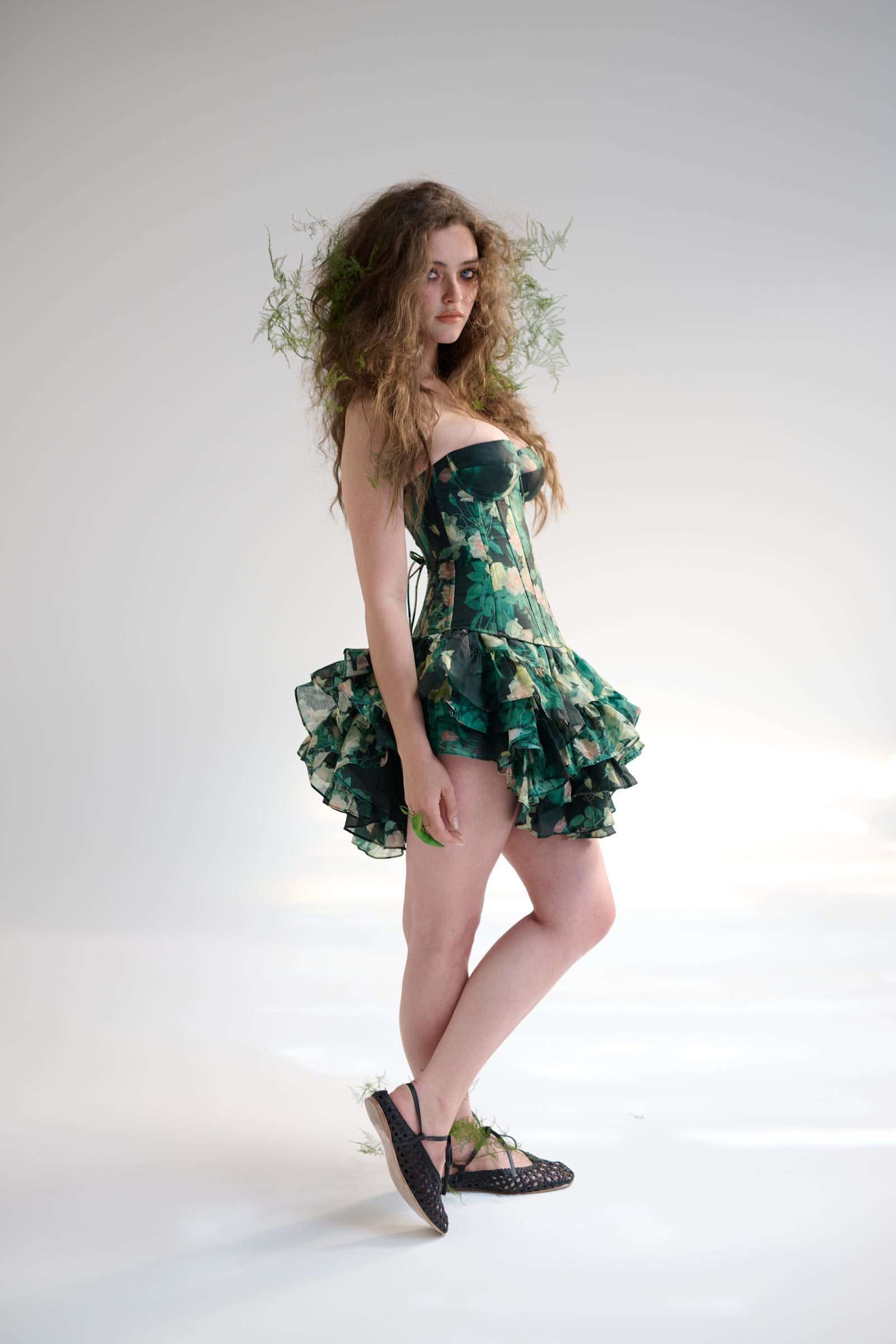 The Enchantment Silk Mini Skirt