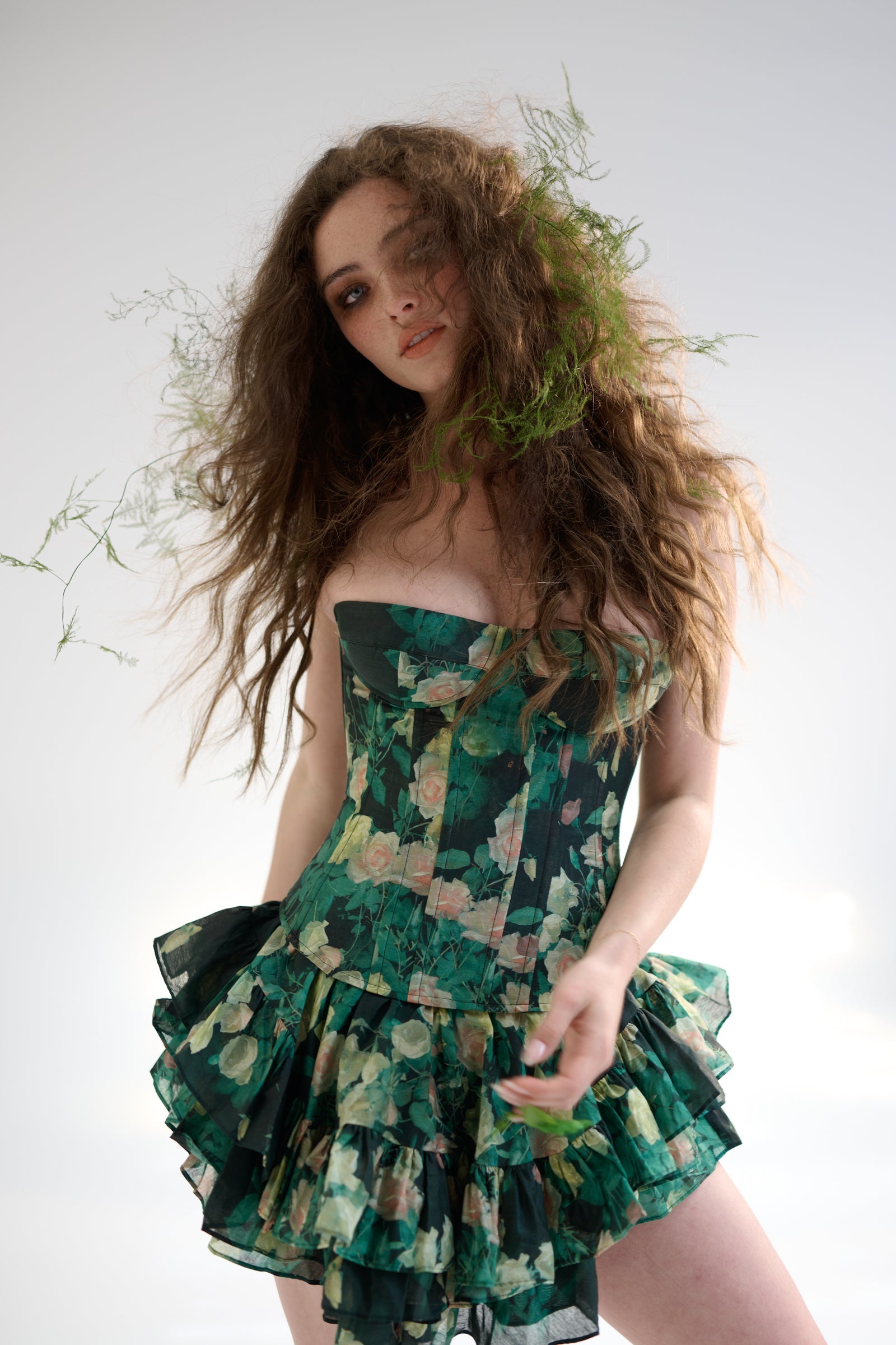 The Enchantment Silk Mini Skirt