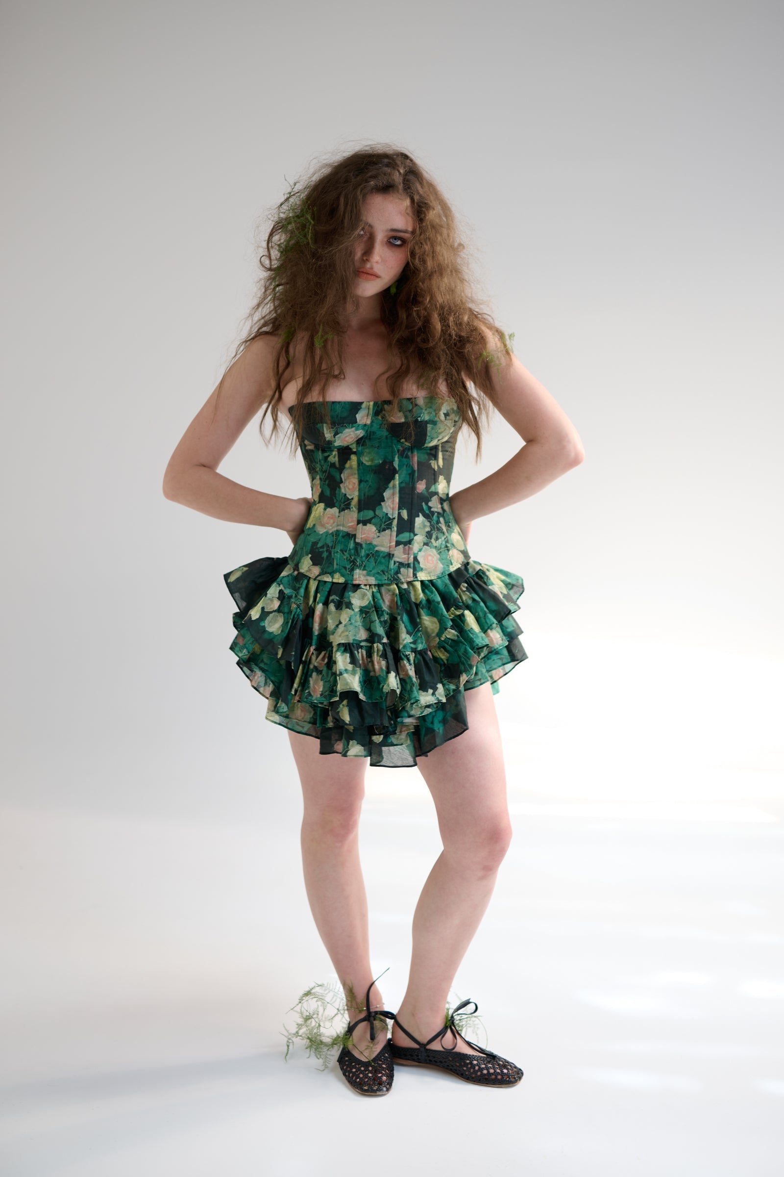 The Enchantment Silk Mini Skirt