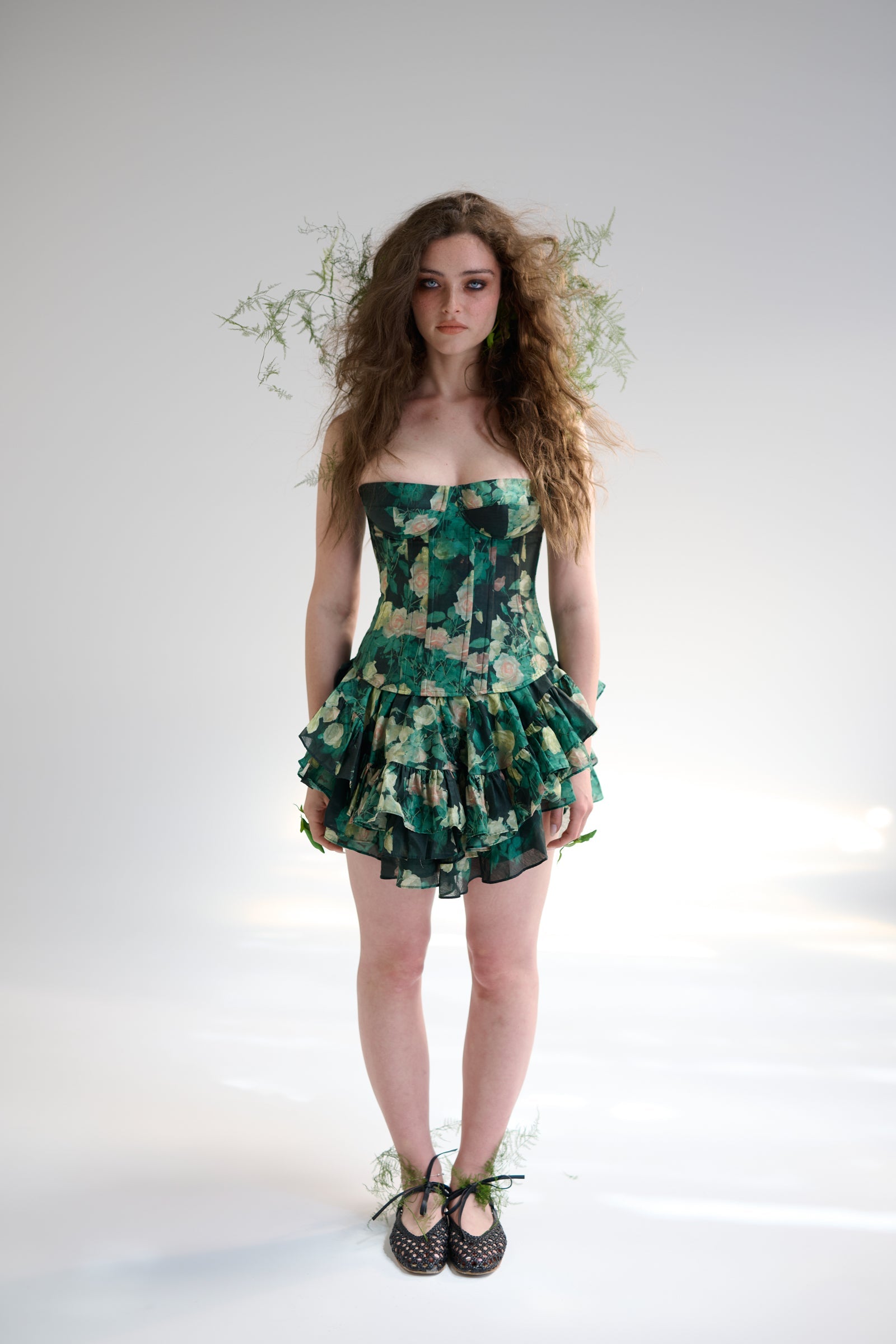 The Enchantment Silk Mini Skirt