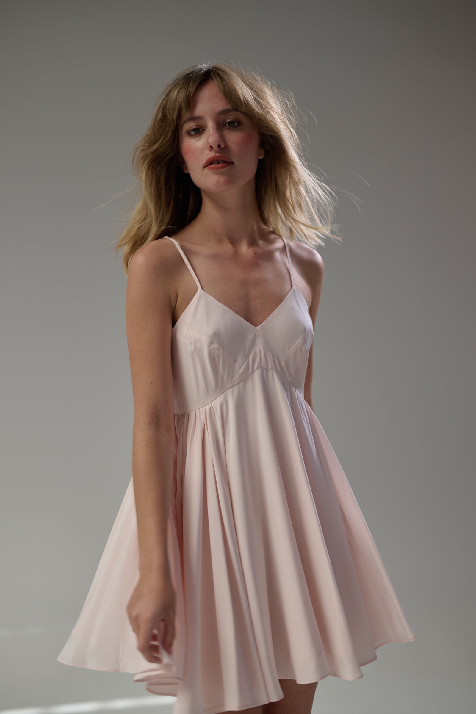 En Pointe Silk Petal Slip