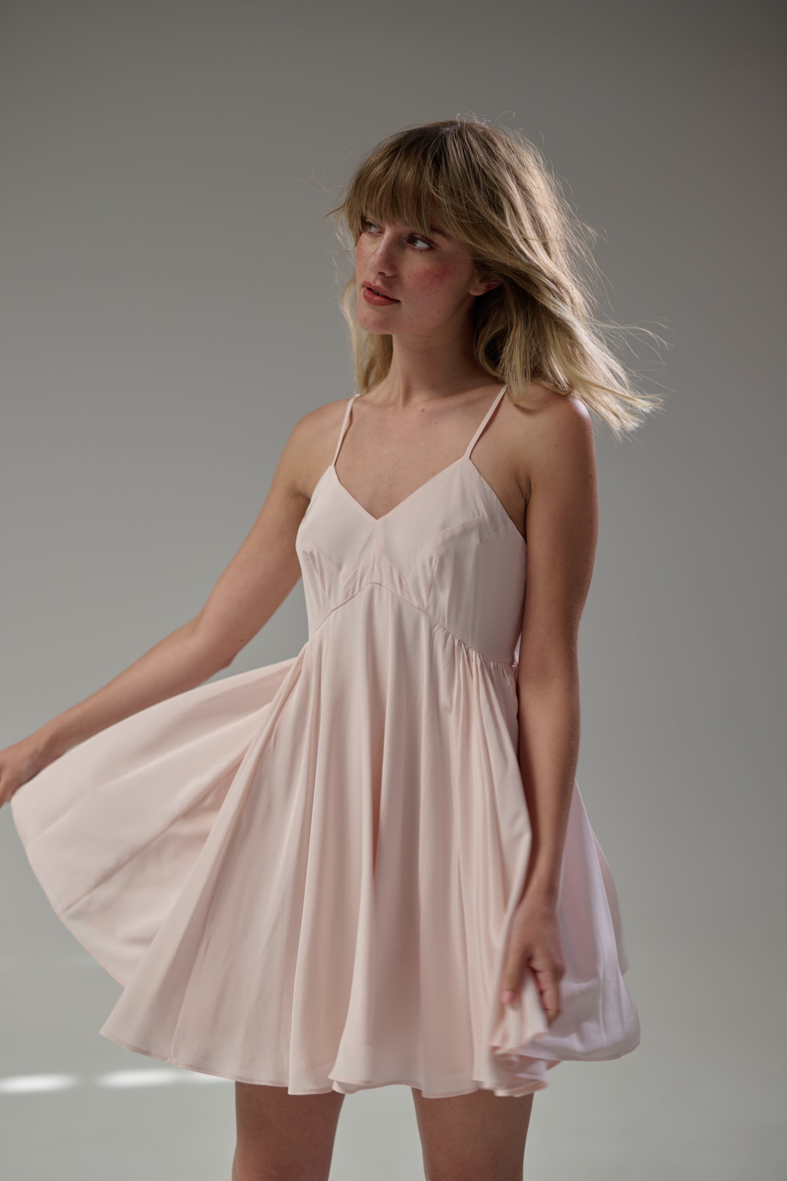 En Pointe Silk Petal Slip
