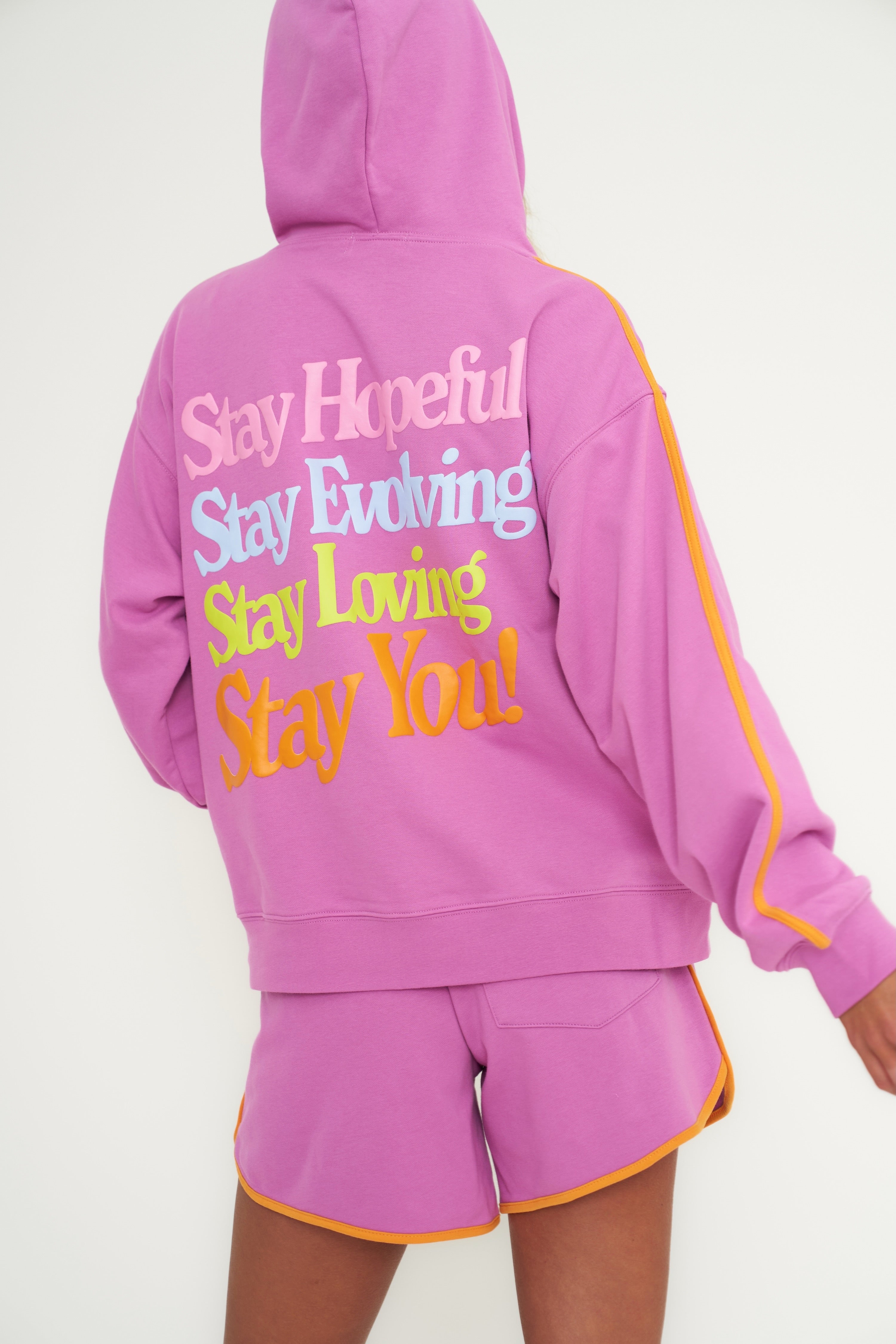 Stay You Retro Sweatshorts