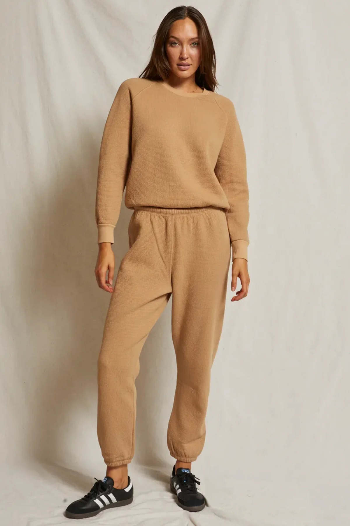 T02 - Allman - Military Thermal Quilted Crewneck Sweatshirt