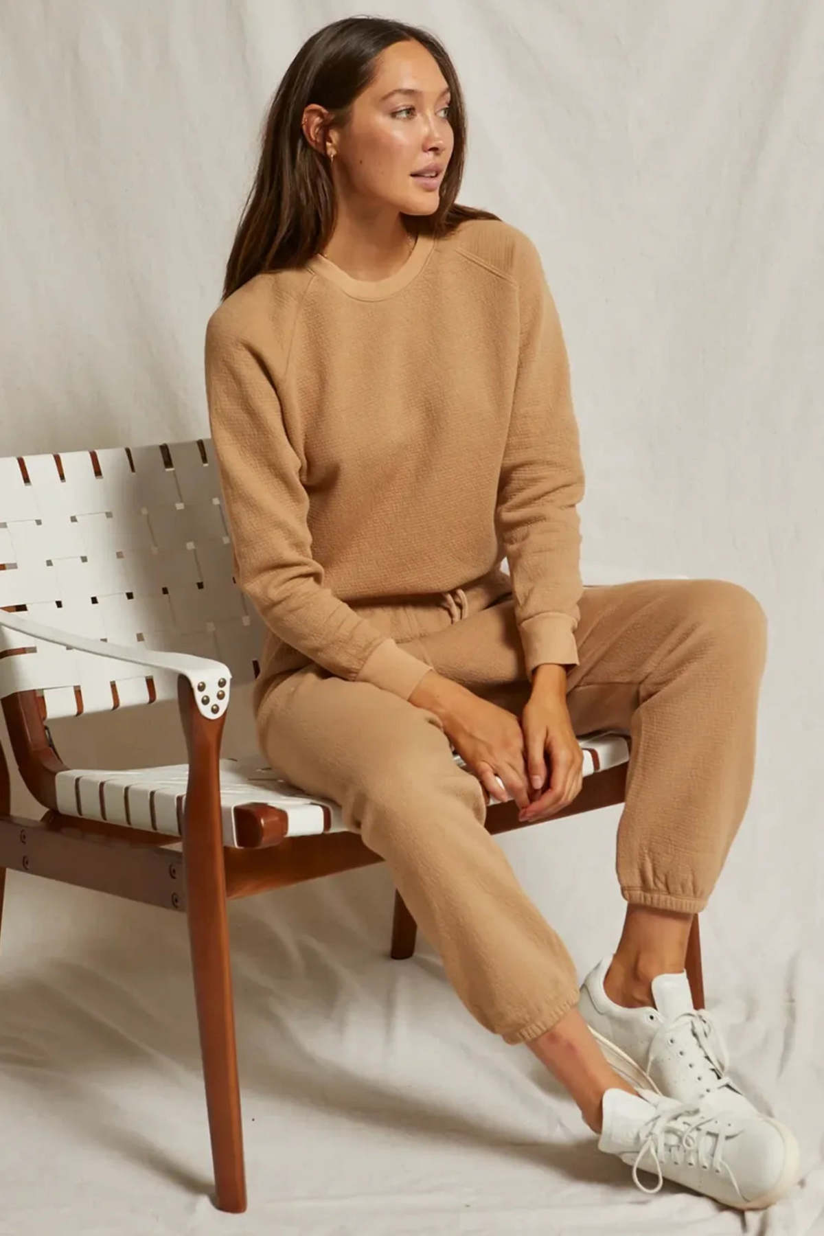 T02 - Allman - Military Thermal Quilted Crewneck Sweatshirt