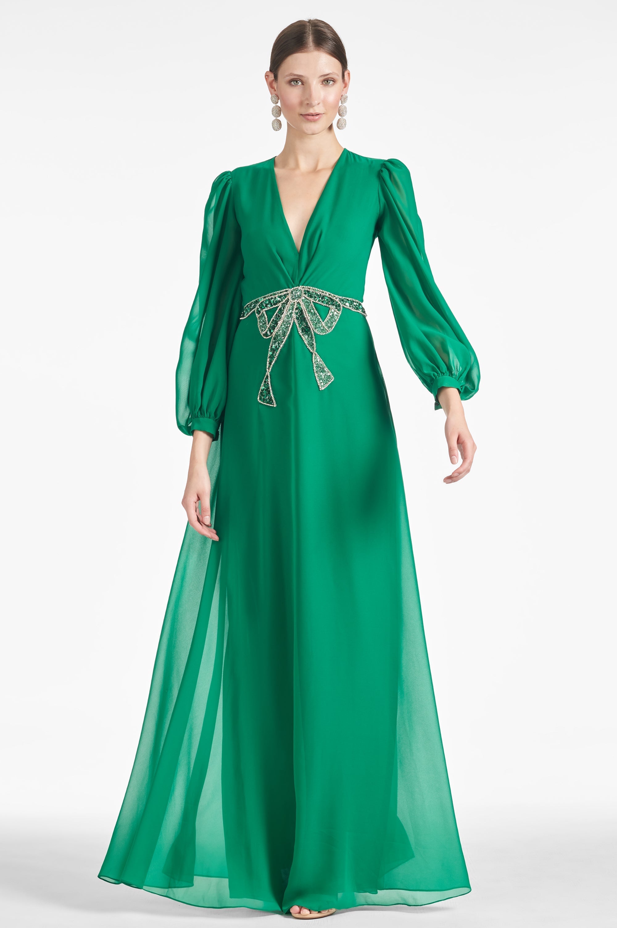 Ramsey Gown - Malachite - Final Sale