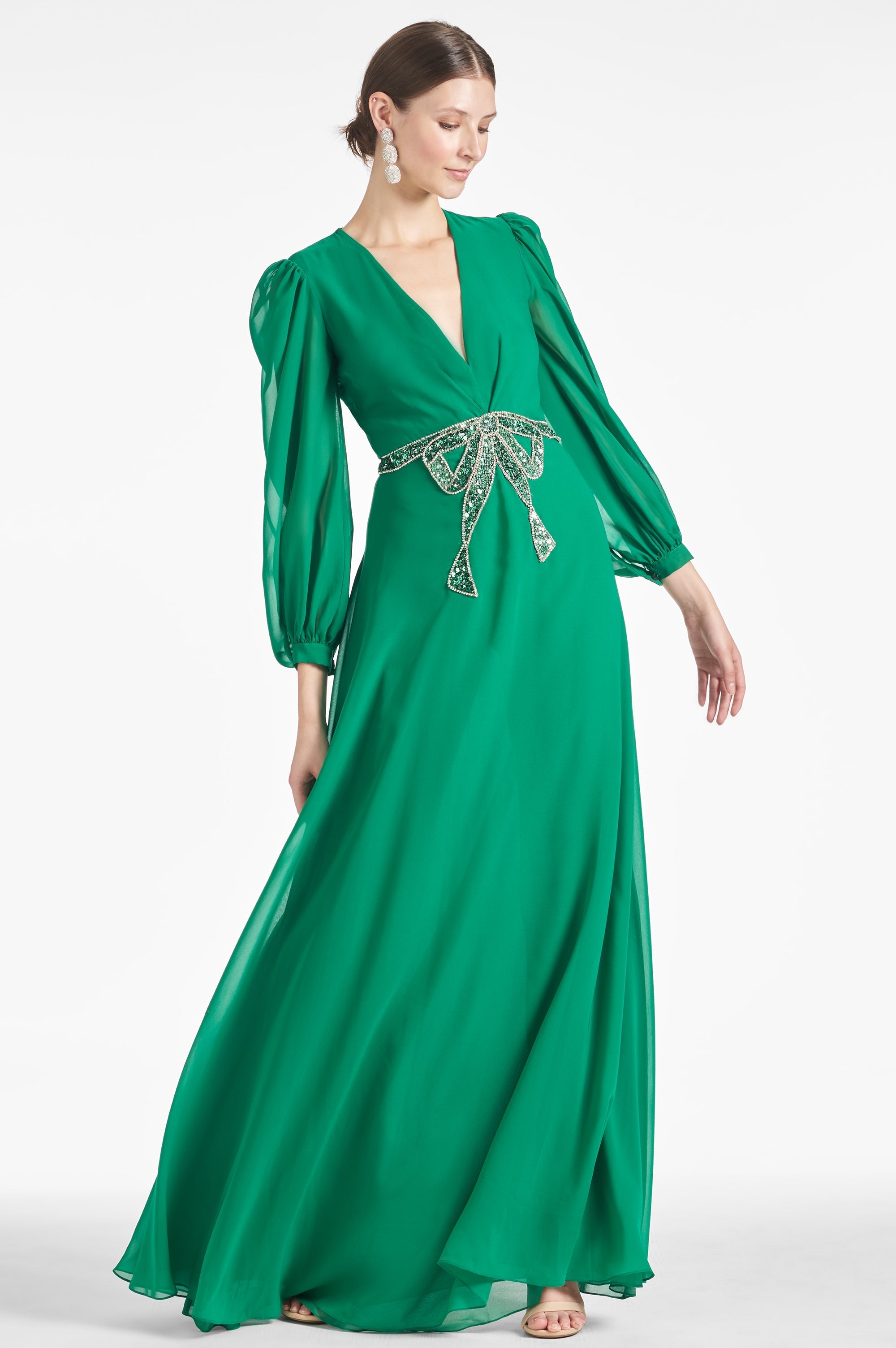 Ramsey Gown - Malachite - Final Sale