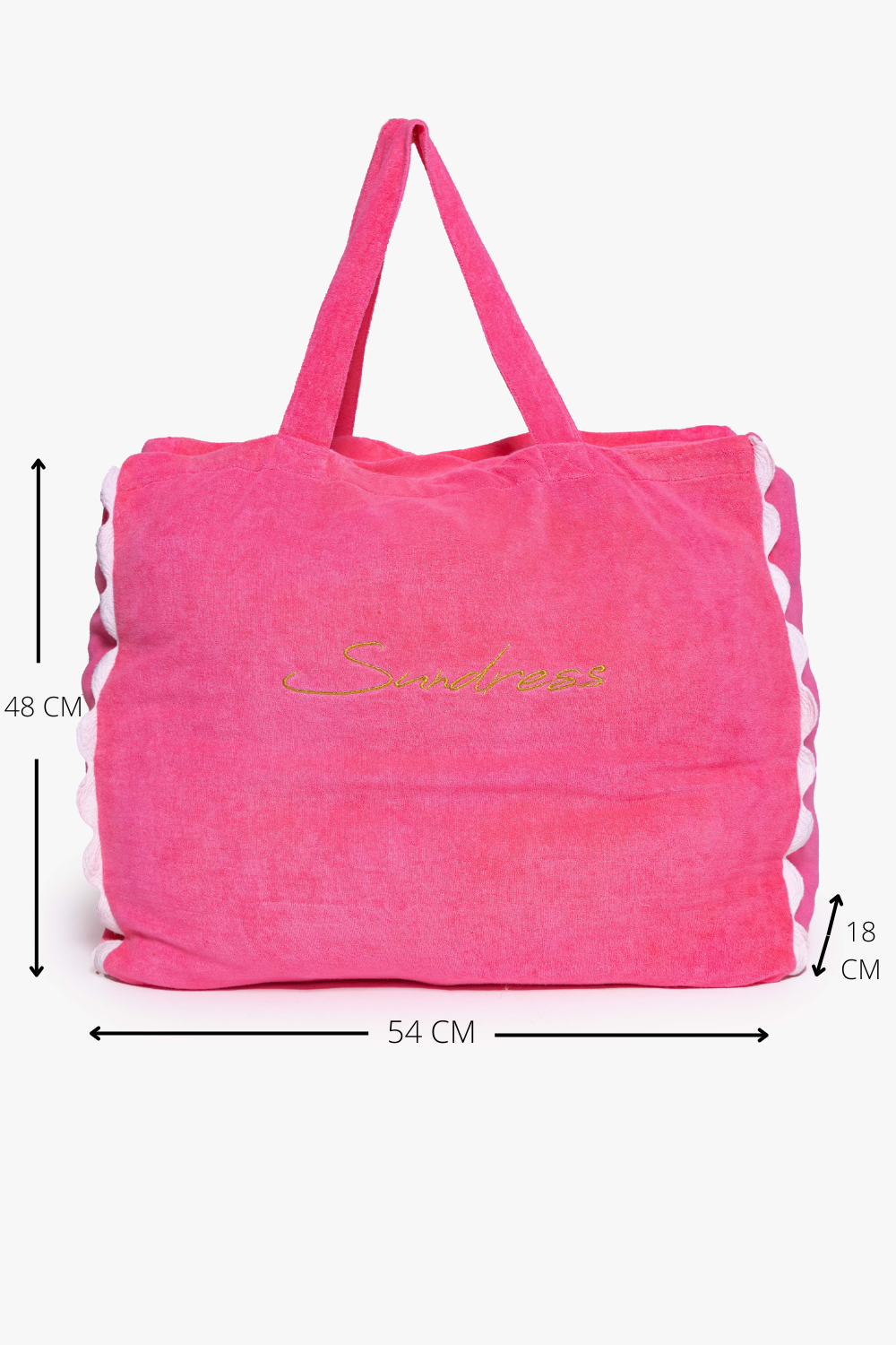 ROMAIN BAG TERRY LIGHT PINK