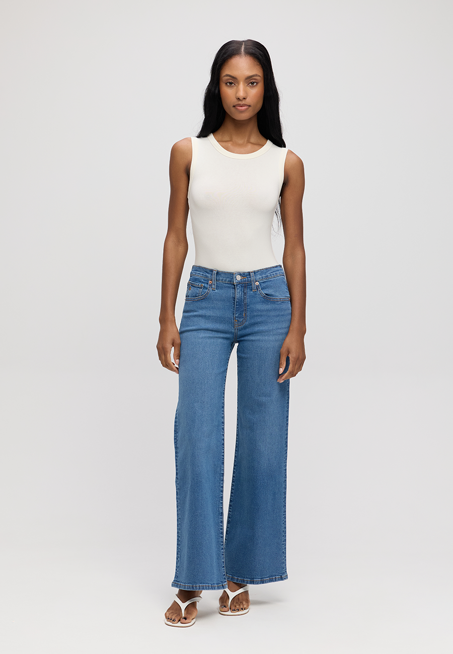 Romi French Wide Leg - Tide