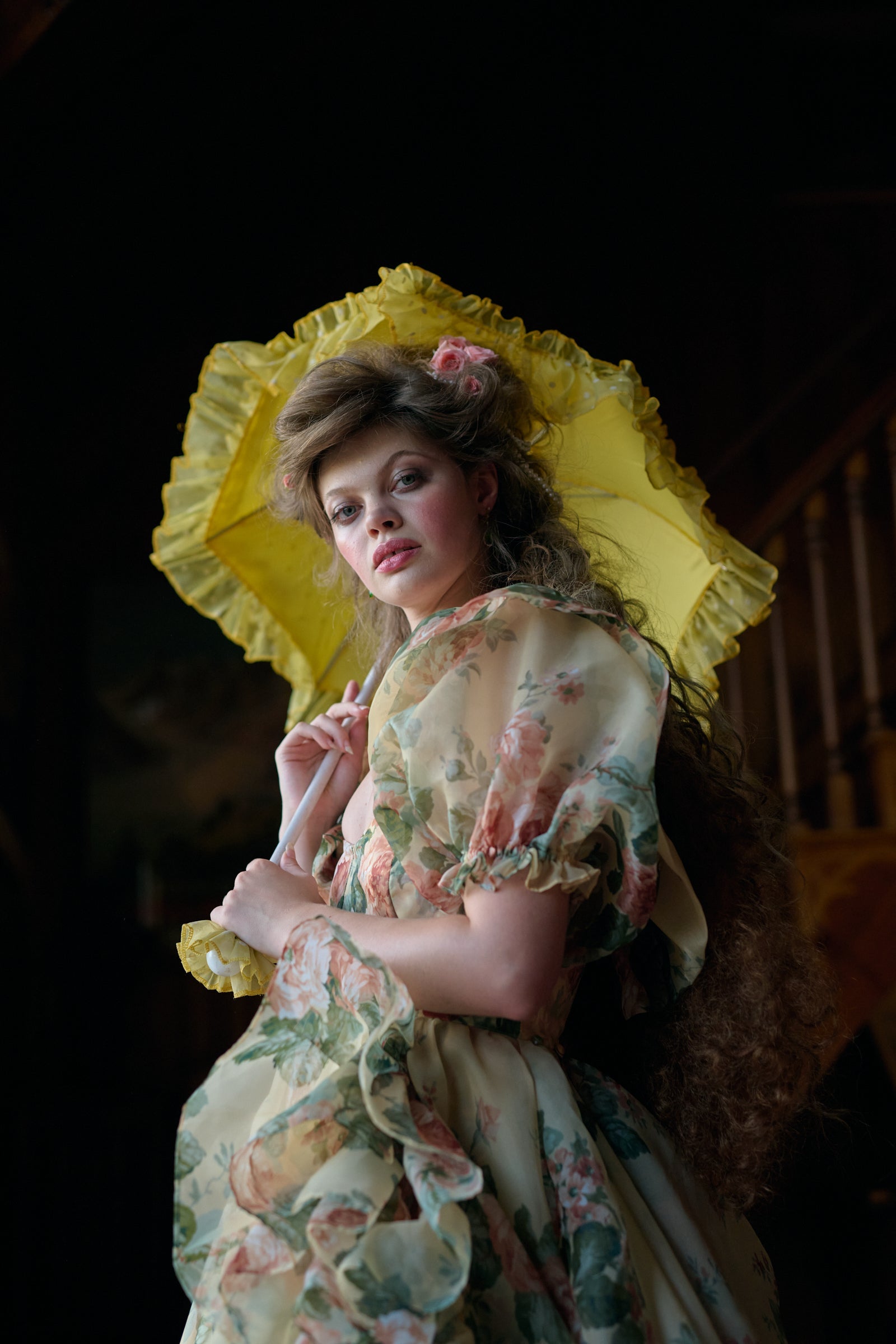 The Butter Rose In Bloom Bridal Gown