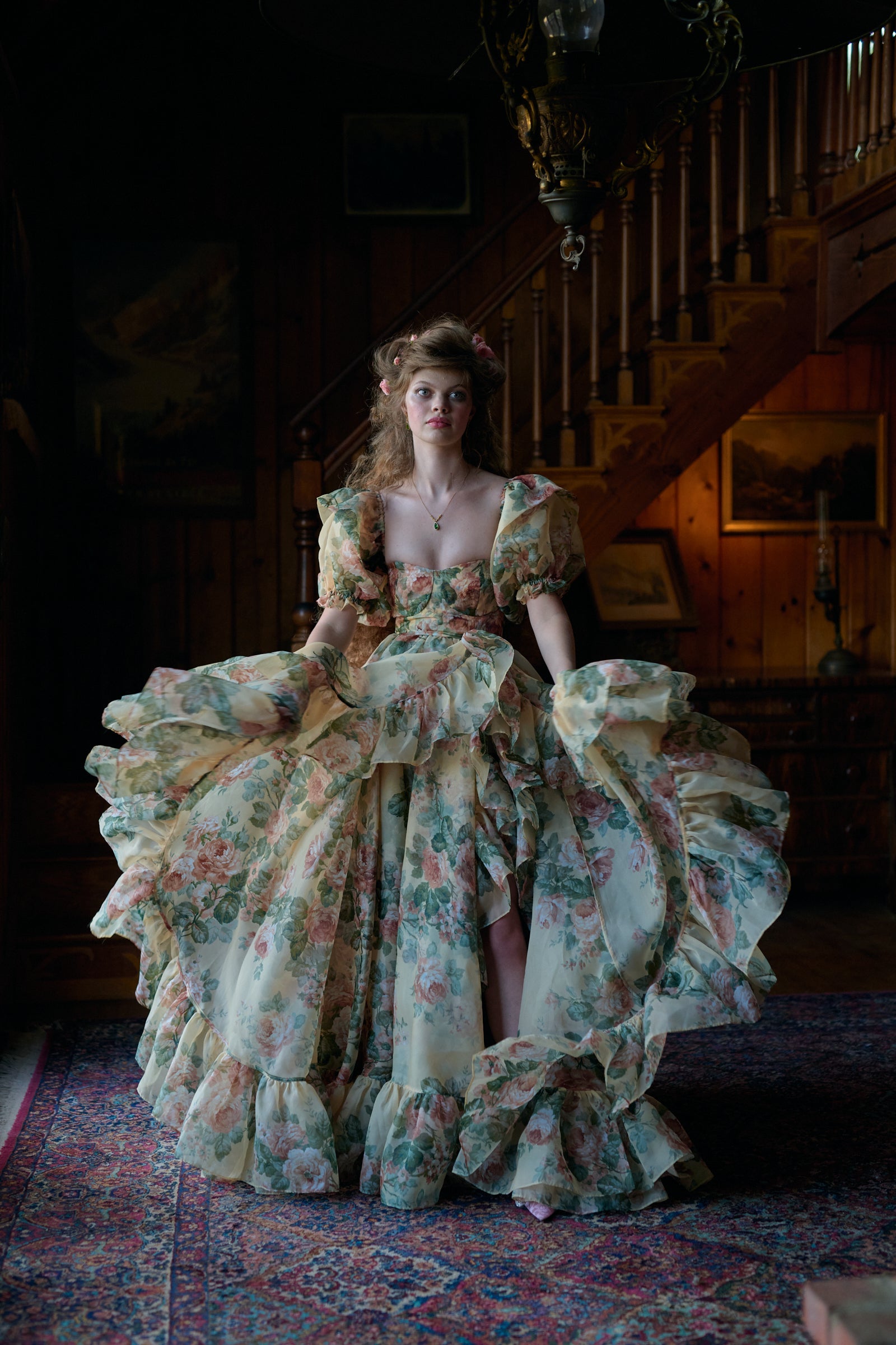 The Butter Rose In Bloom Bridal Gown