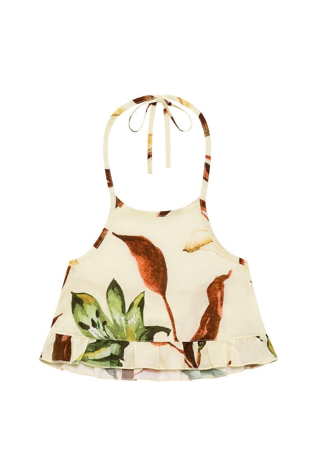 Rooted Floral Mini Brooklyn Top