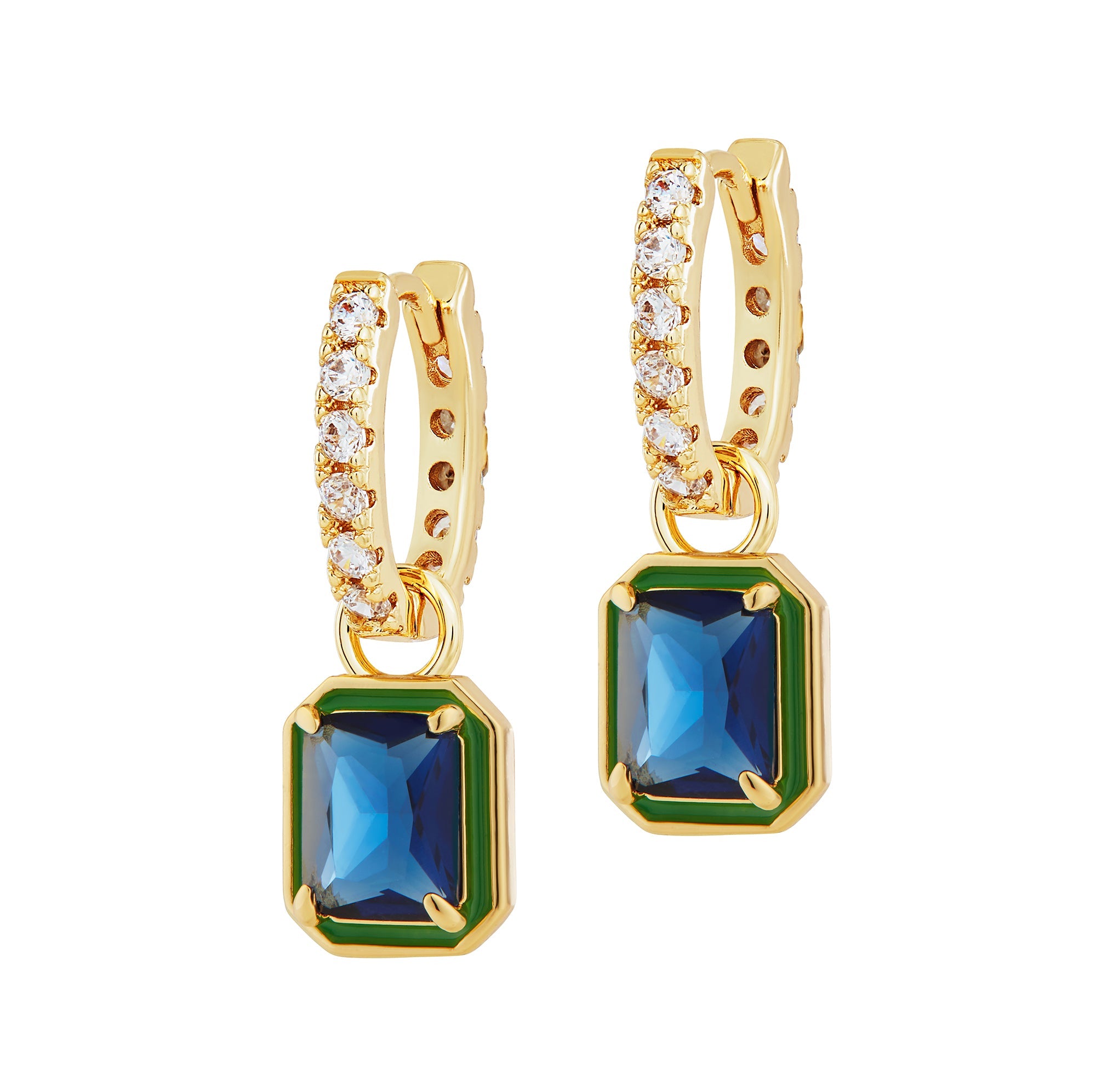 The Royal Earrings (Blue)