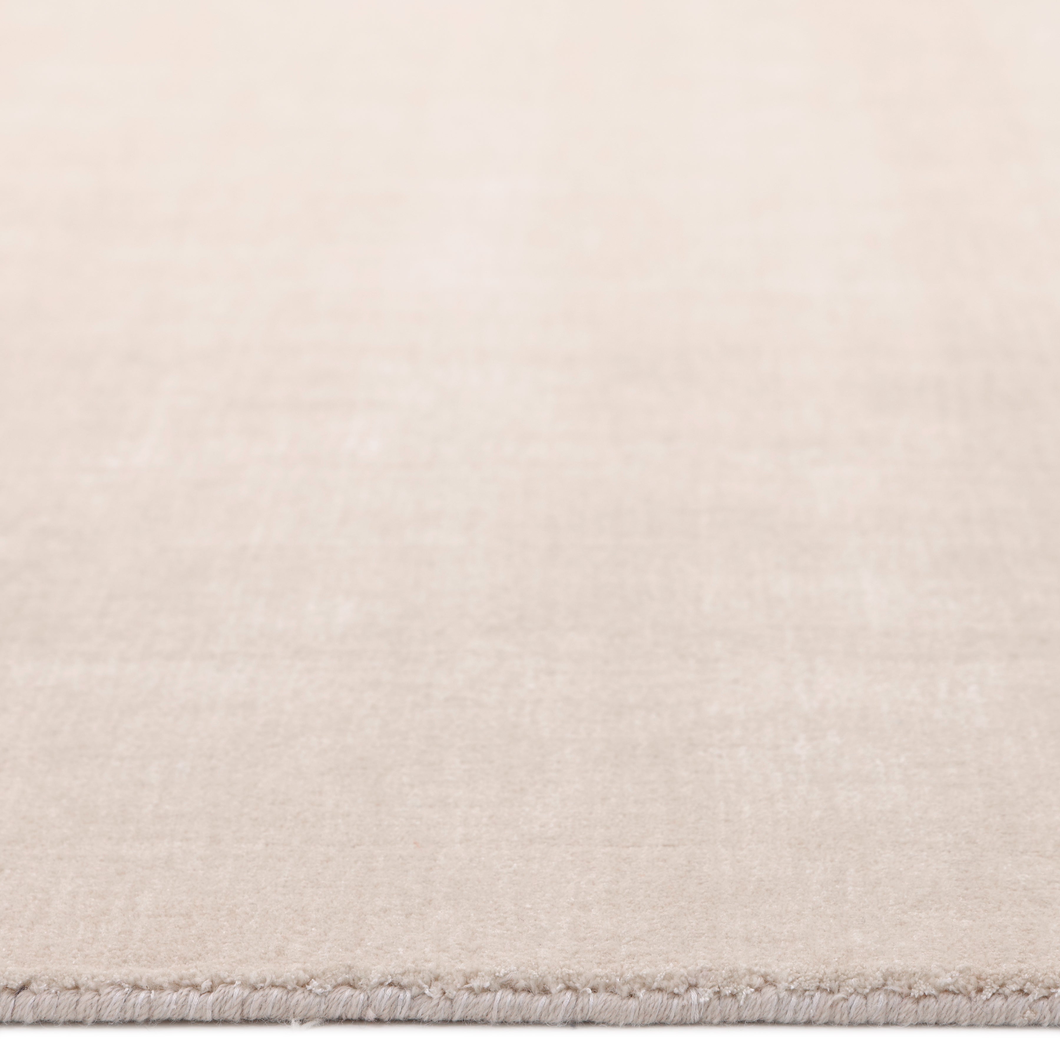 Lodhi Handmade Contemporary Solid Sepia Area Rug