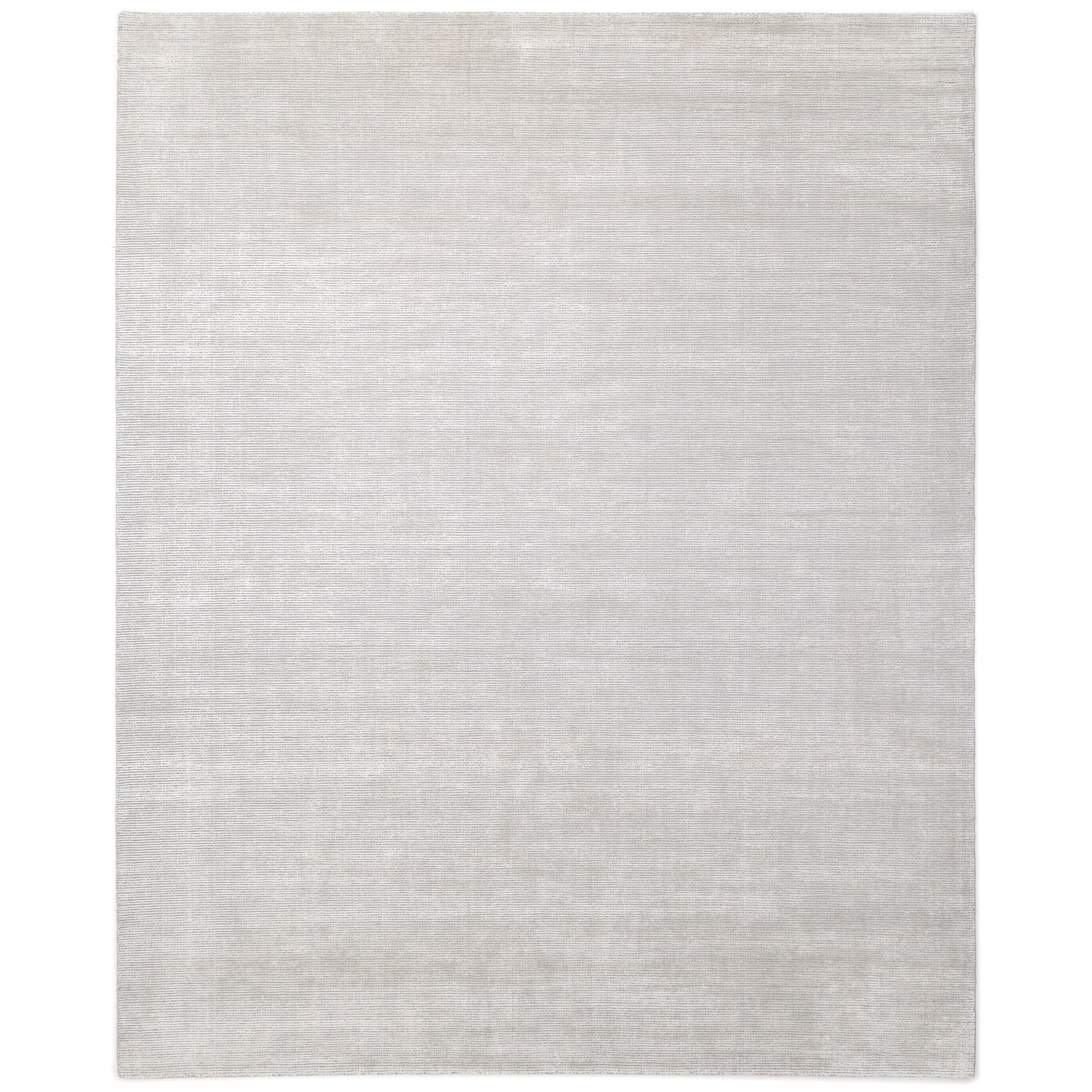 Cordi Handmade Contemporary Solid Gray Area Rug