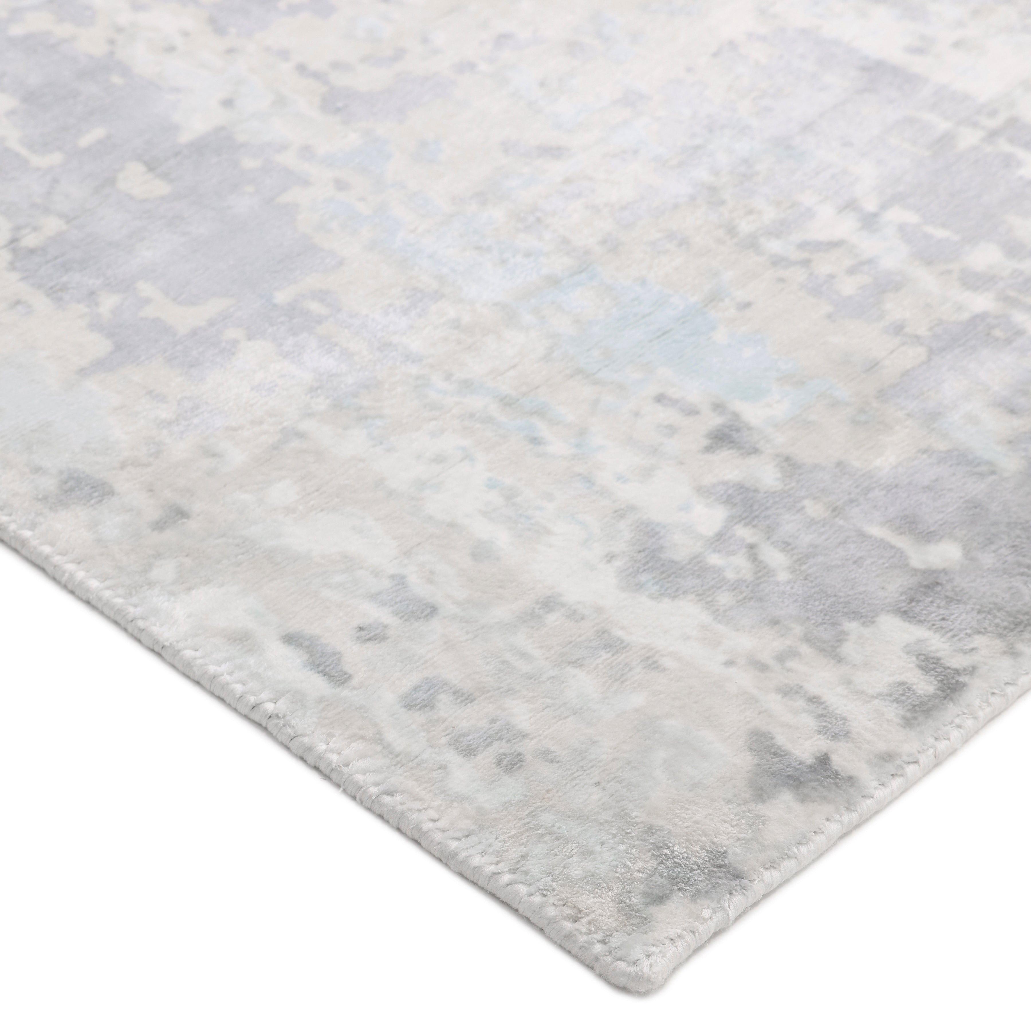 Hagues Handmade Contemporary Abstract Cream Runner