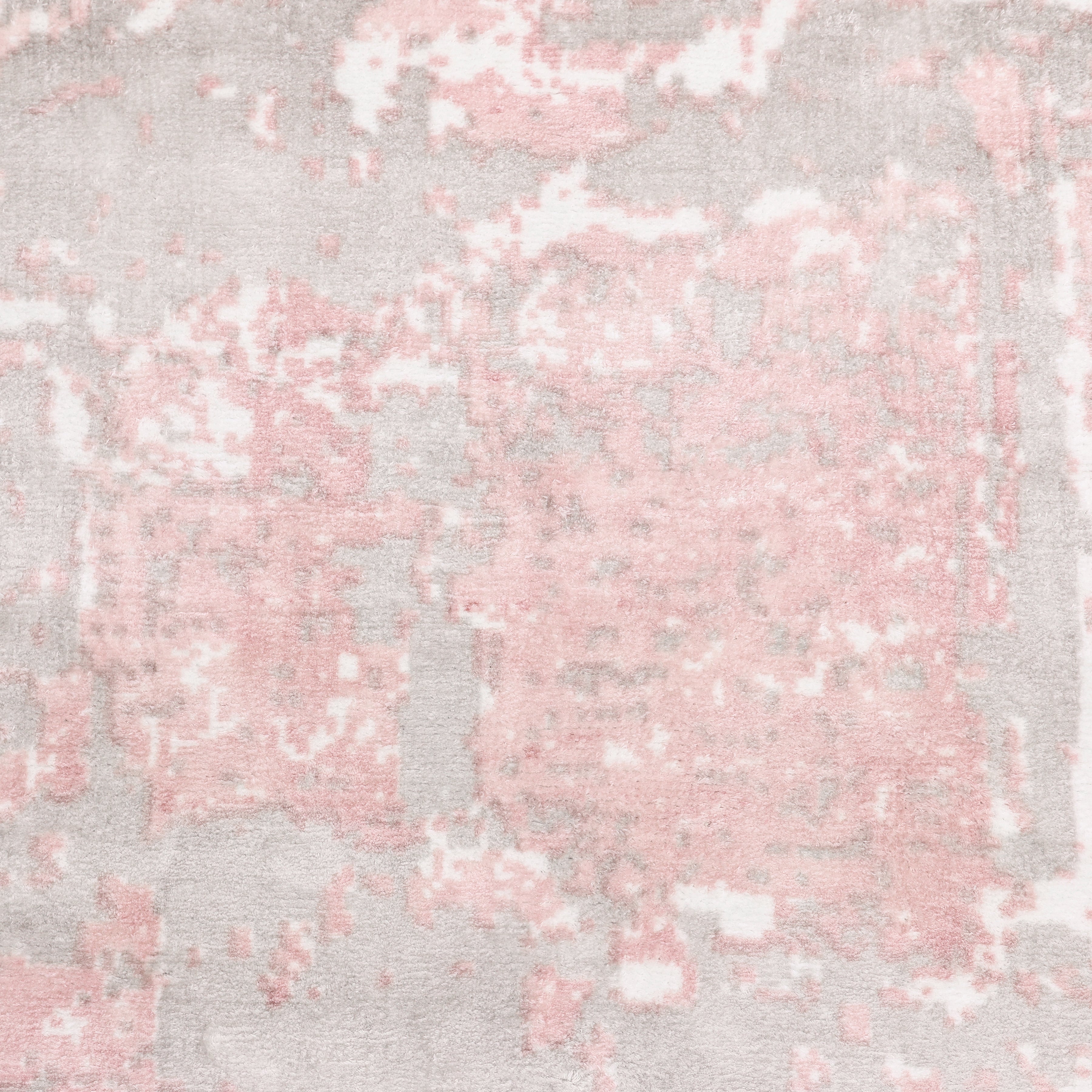 Blush Handmade Contemporary Abstract Pink Area Rug