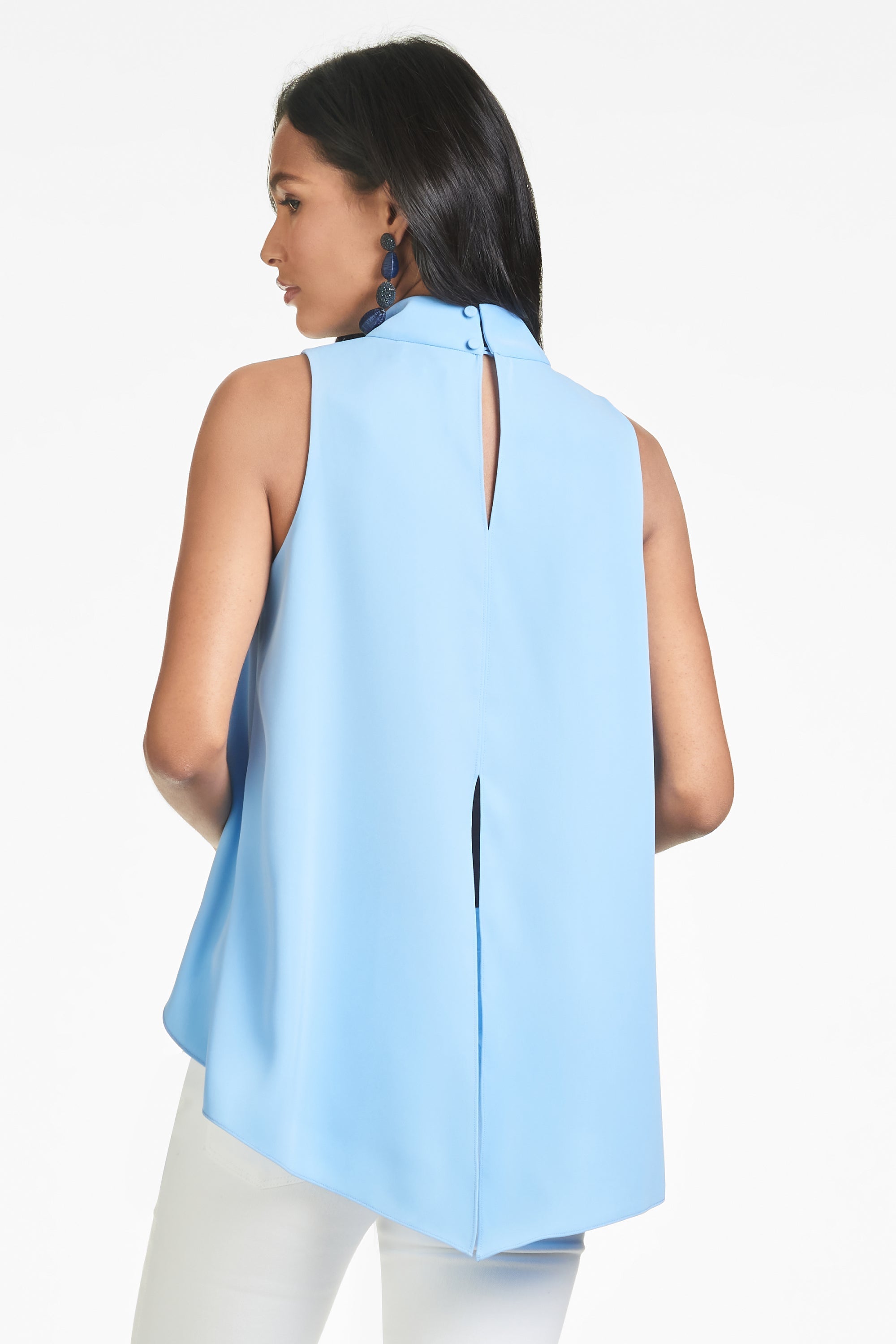 Keaton Top - Chambray Blue - Final Sale