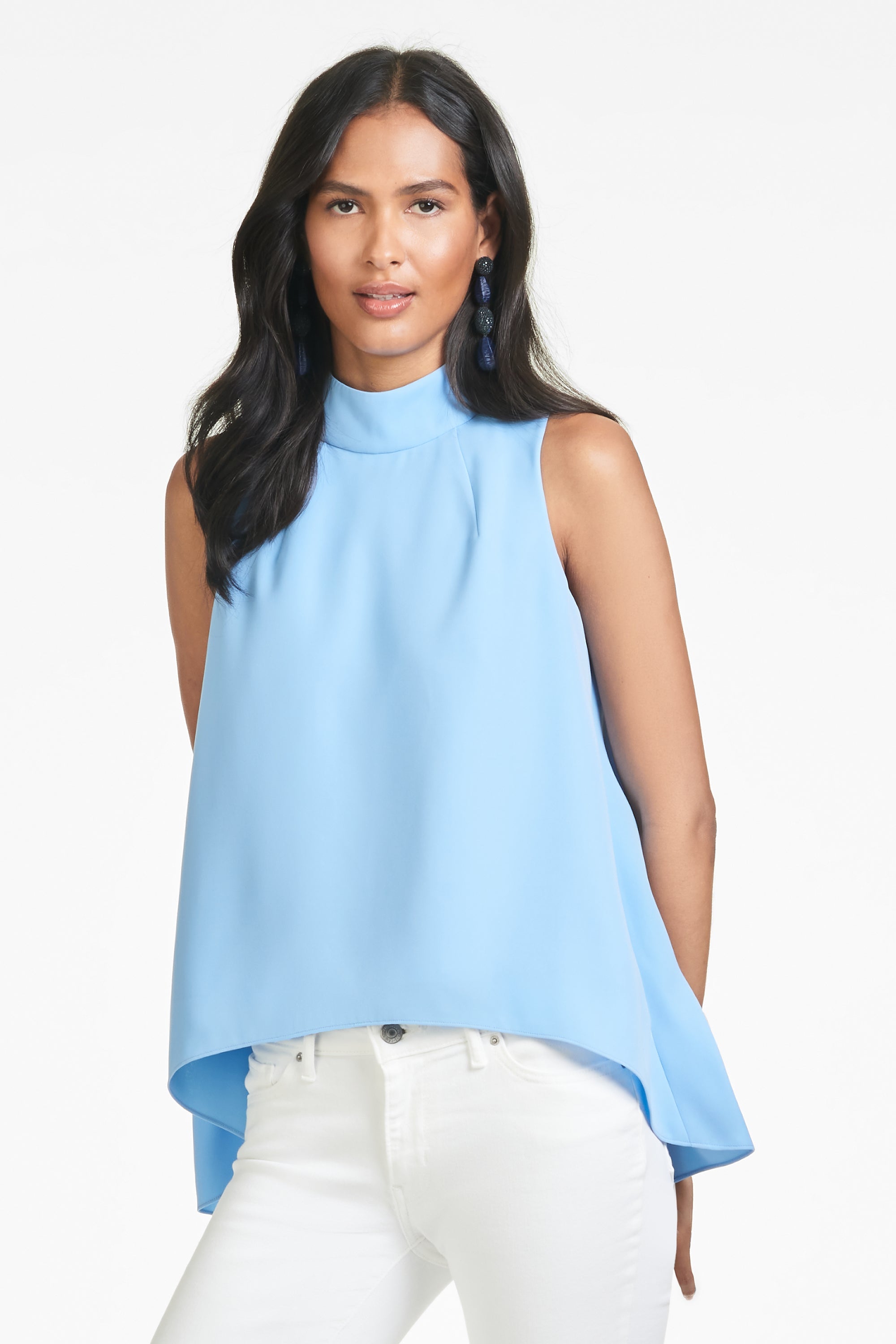 Keaton Top - Chambray Blue - Final Sale