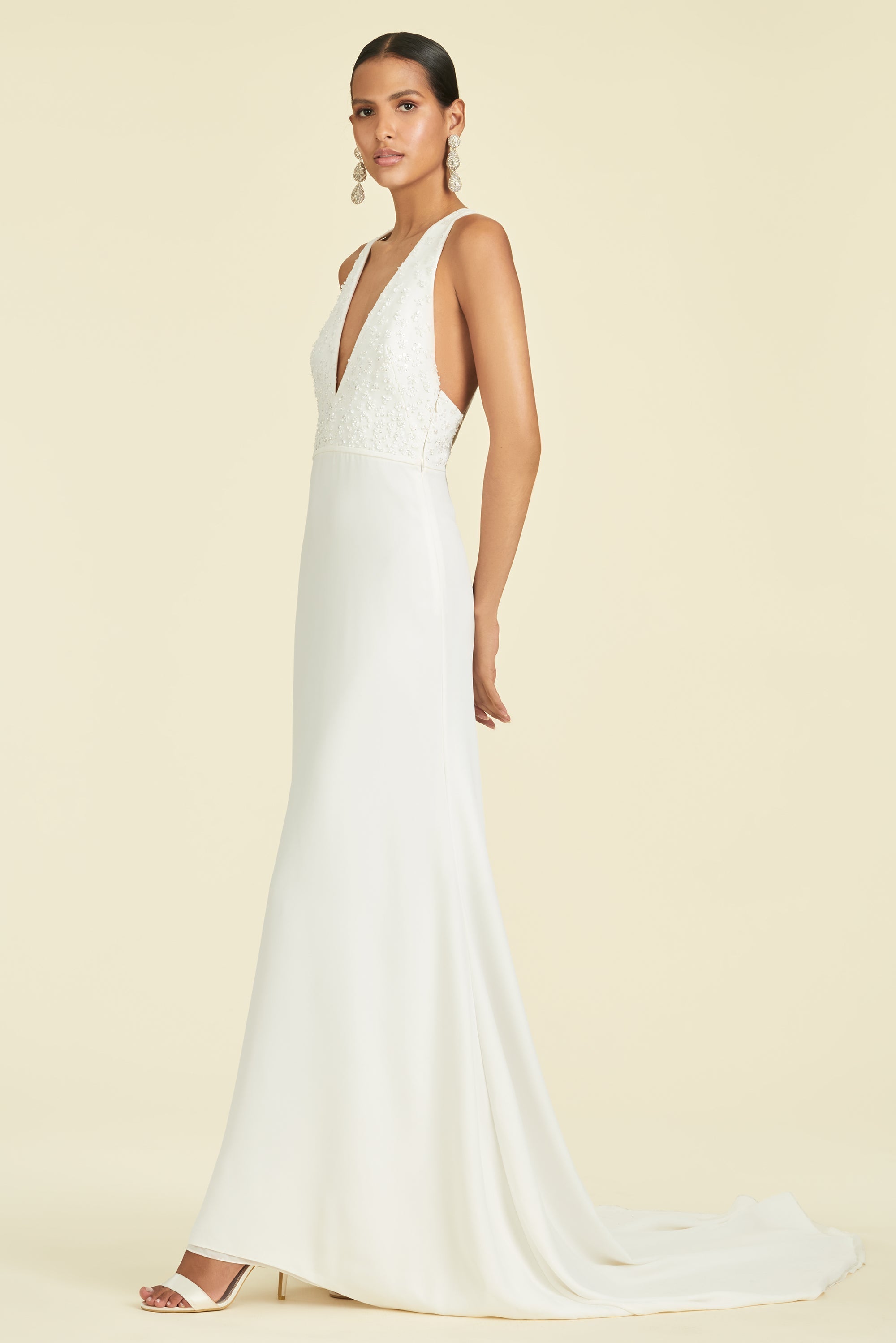 Gabriella Gown - Off White - Final Sale