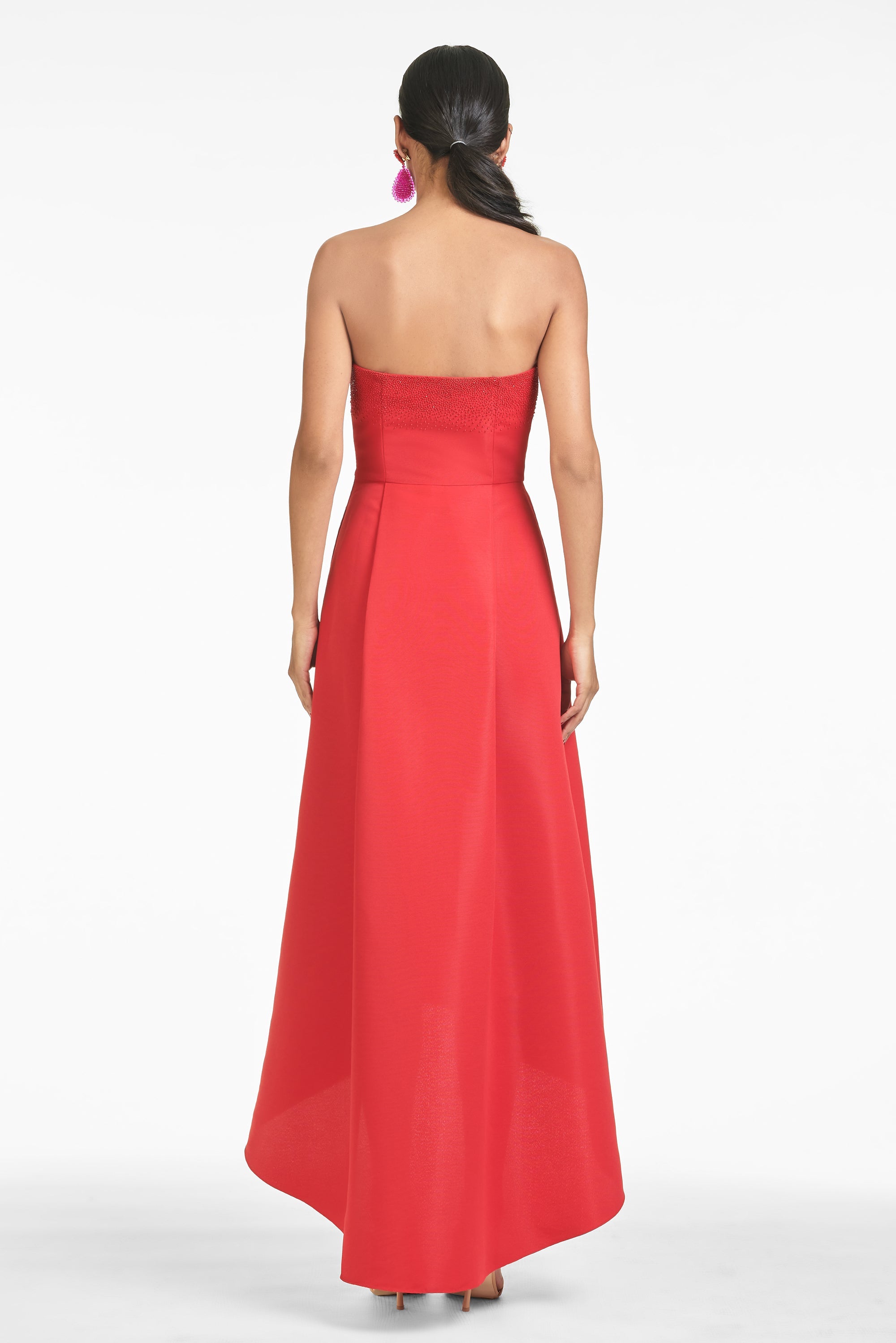 Blake Gown - Cherry Red - Final Sale