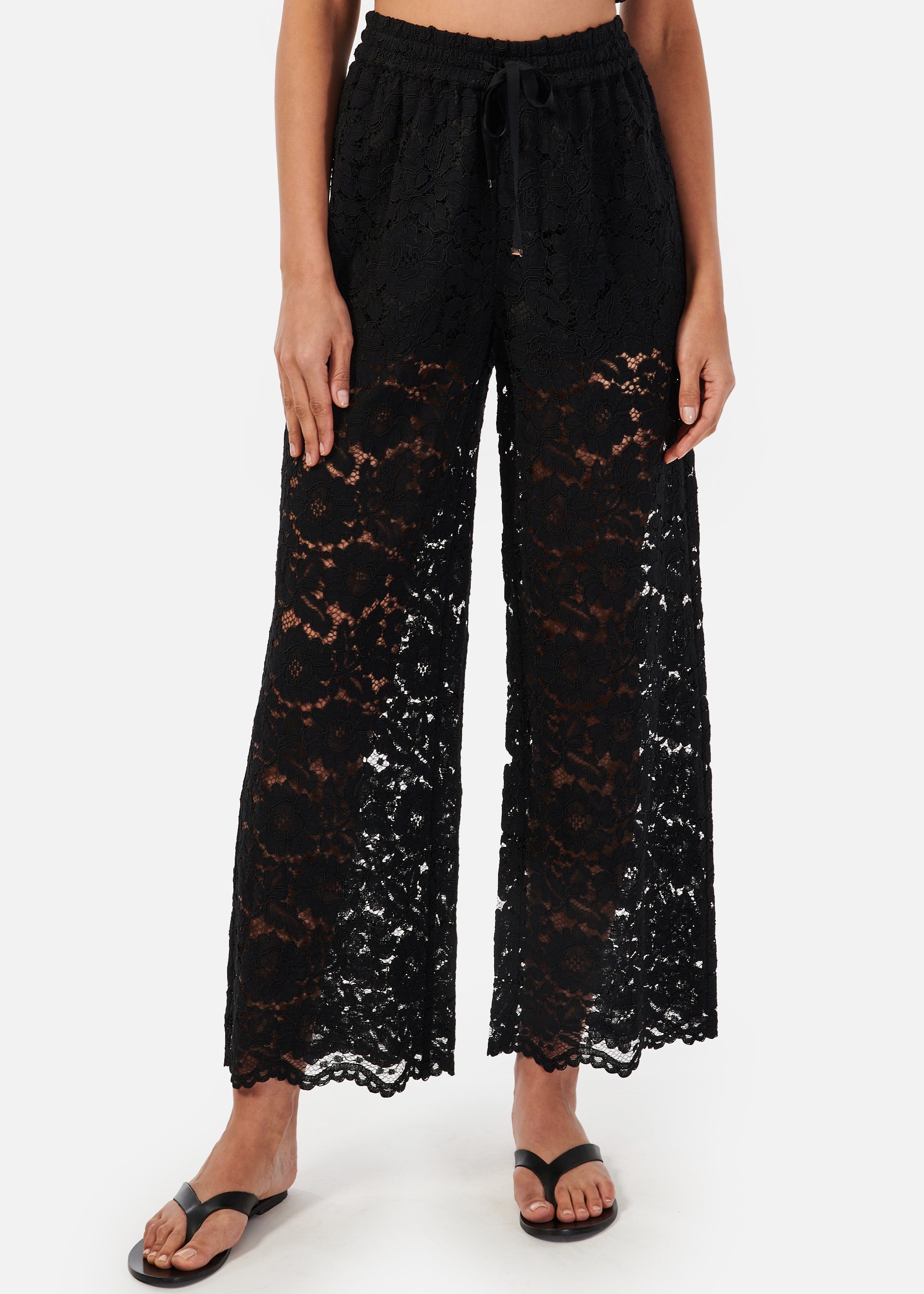 Dara Wide Leg Pant Black