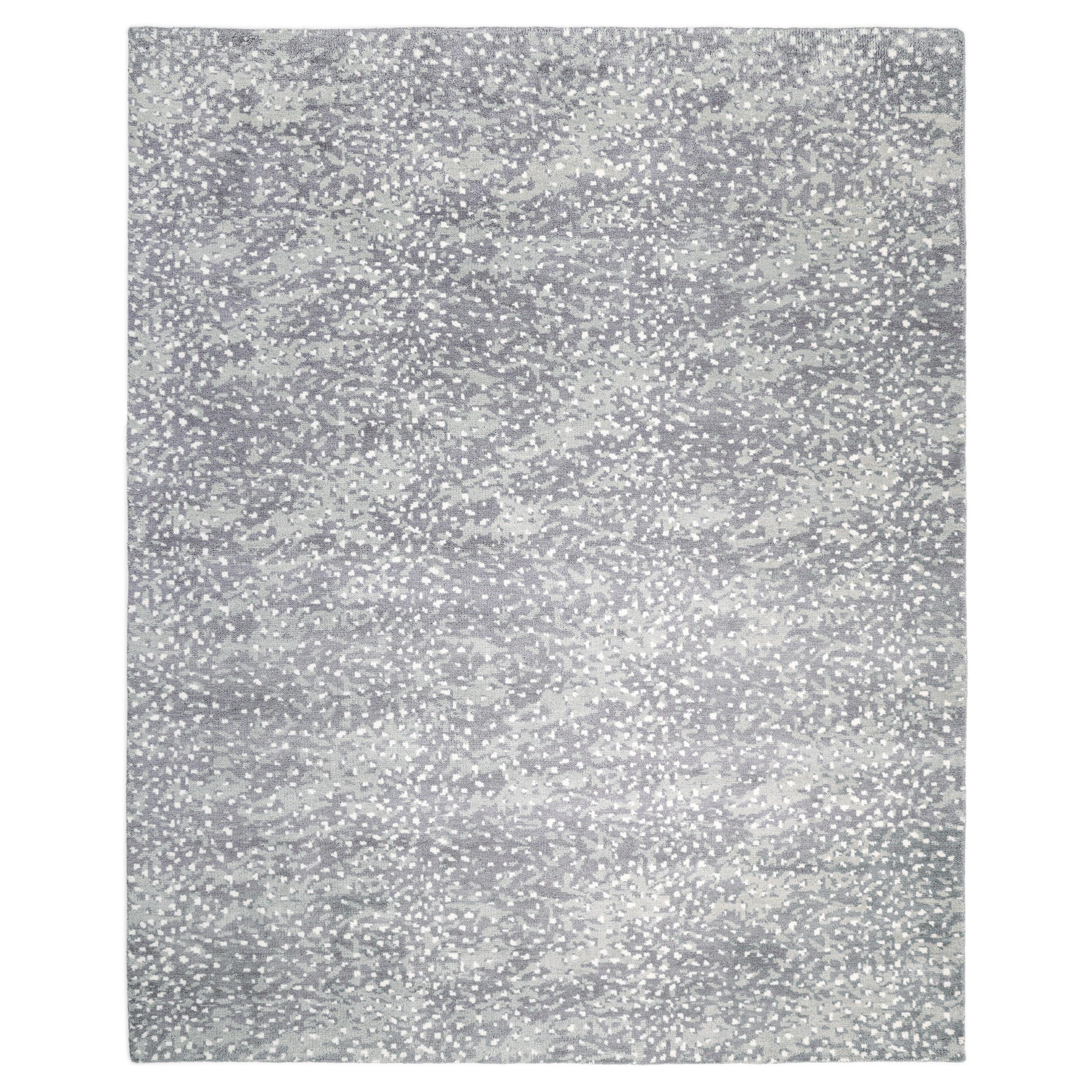 Arash Handmade Contemporary Animal Gray Area Rug