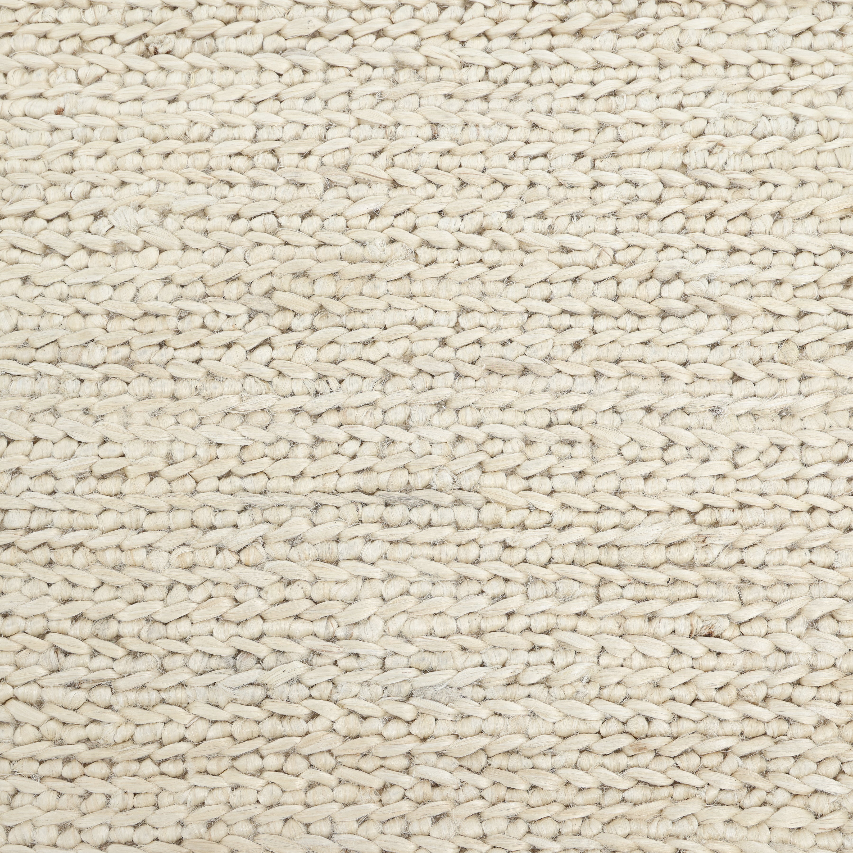 Wayne Handmade Contemporary Solid Beige Runner