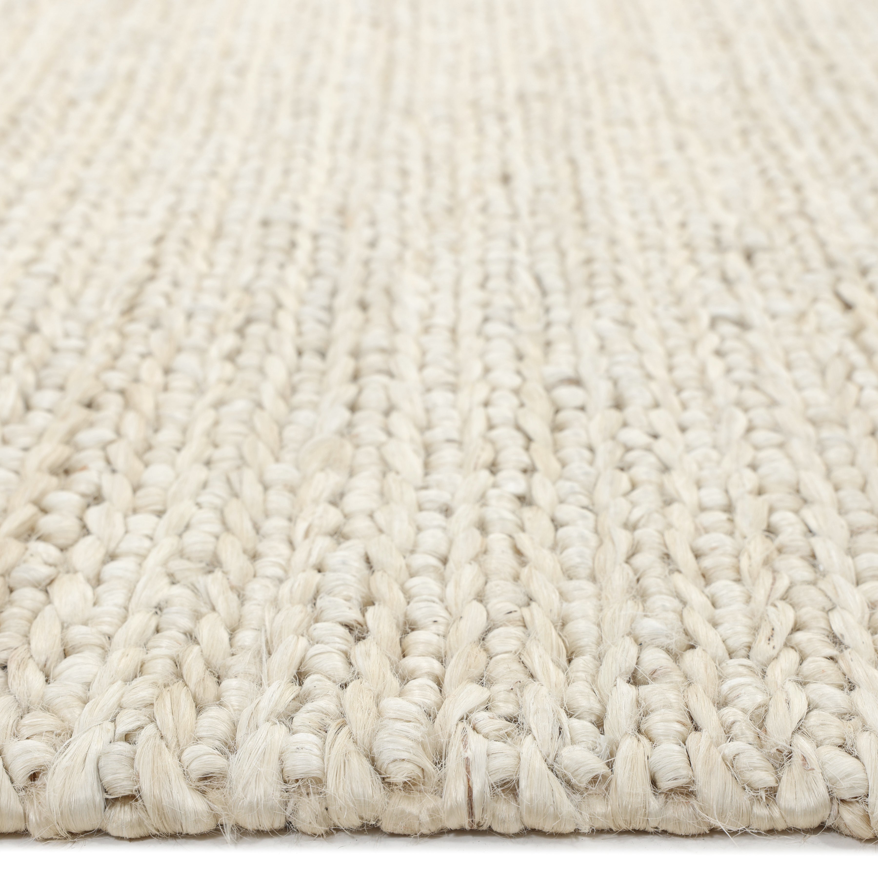 Wayne Handmade Contemporary Solid Beige Runner