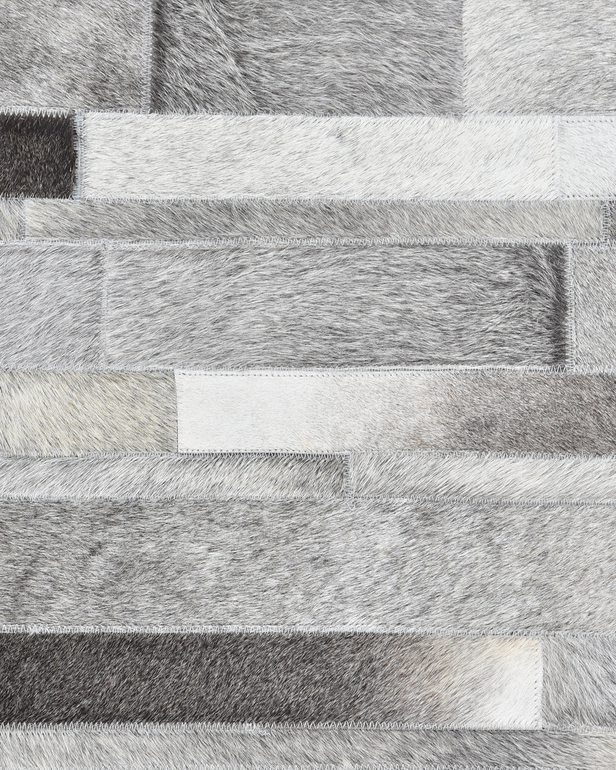 Neta Handmade Contemporary Striped Gray Area Rug