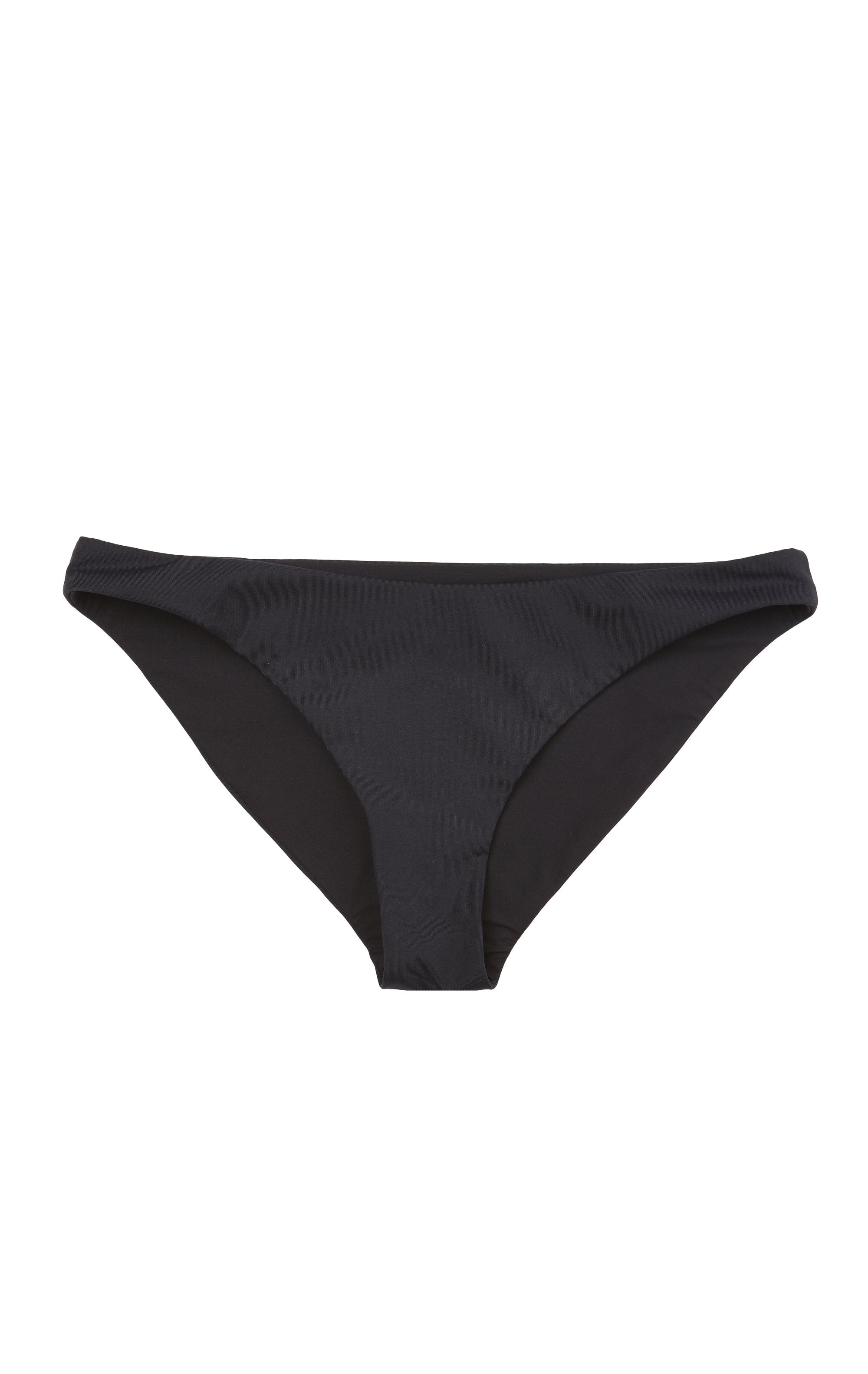 Luxury bikini bottoms in black