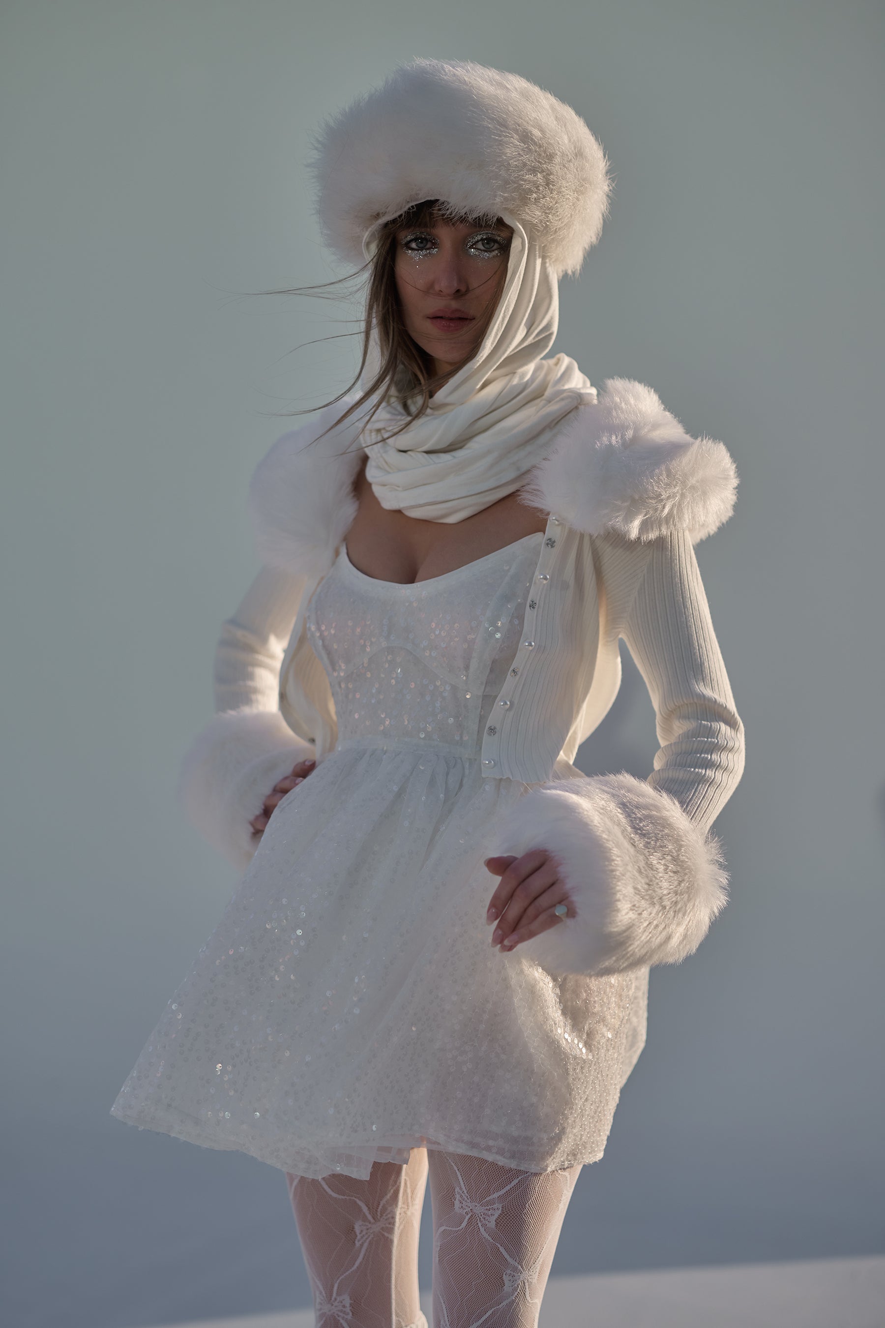 The Frosted Veuve Dress