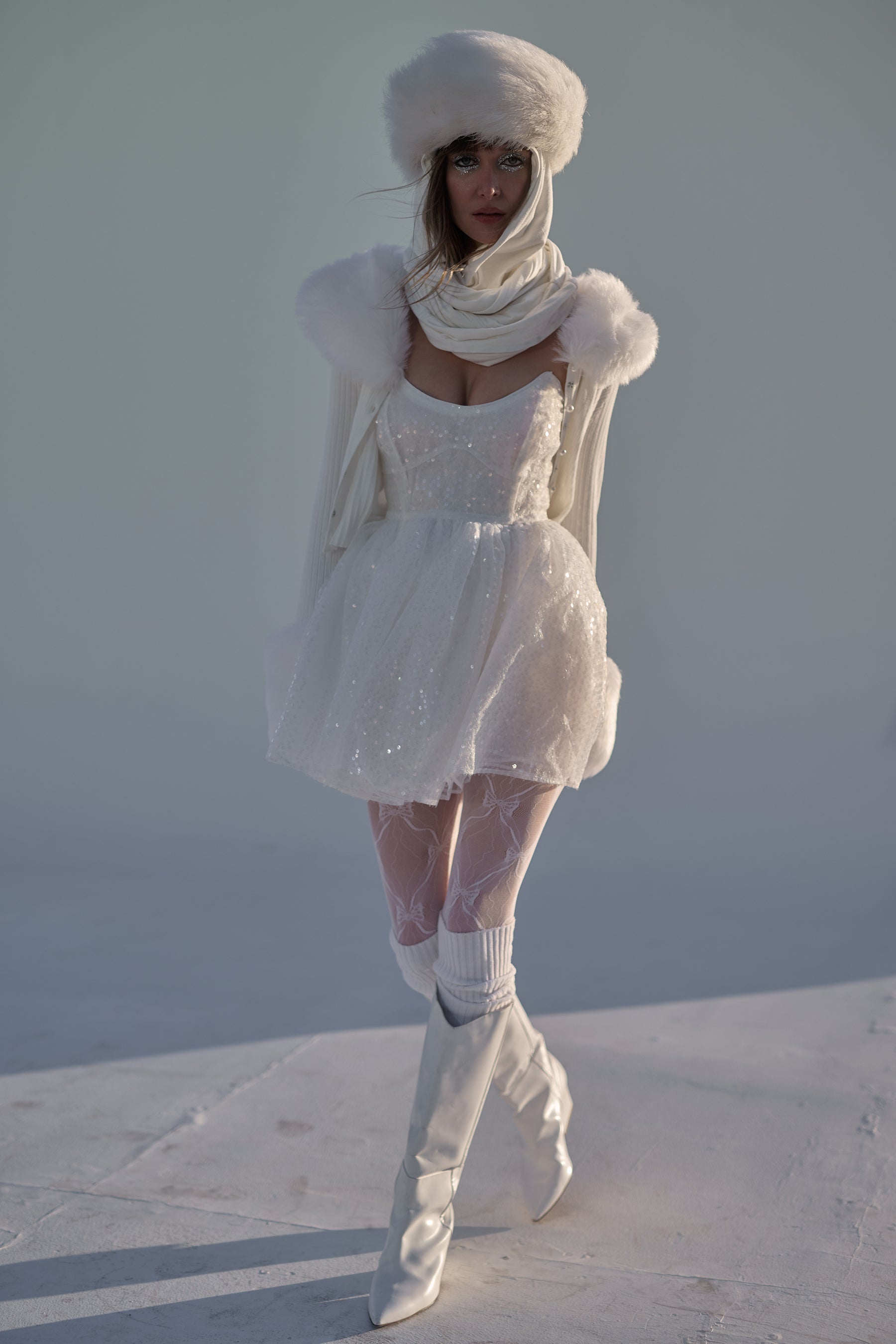 The Frosted Veuve Dress