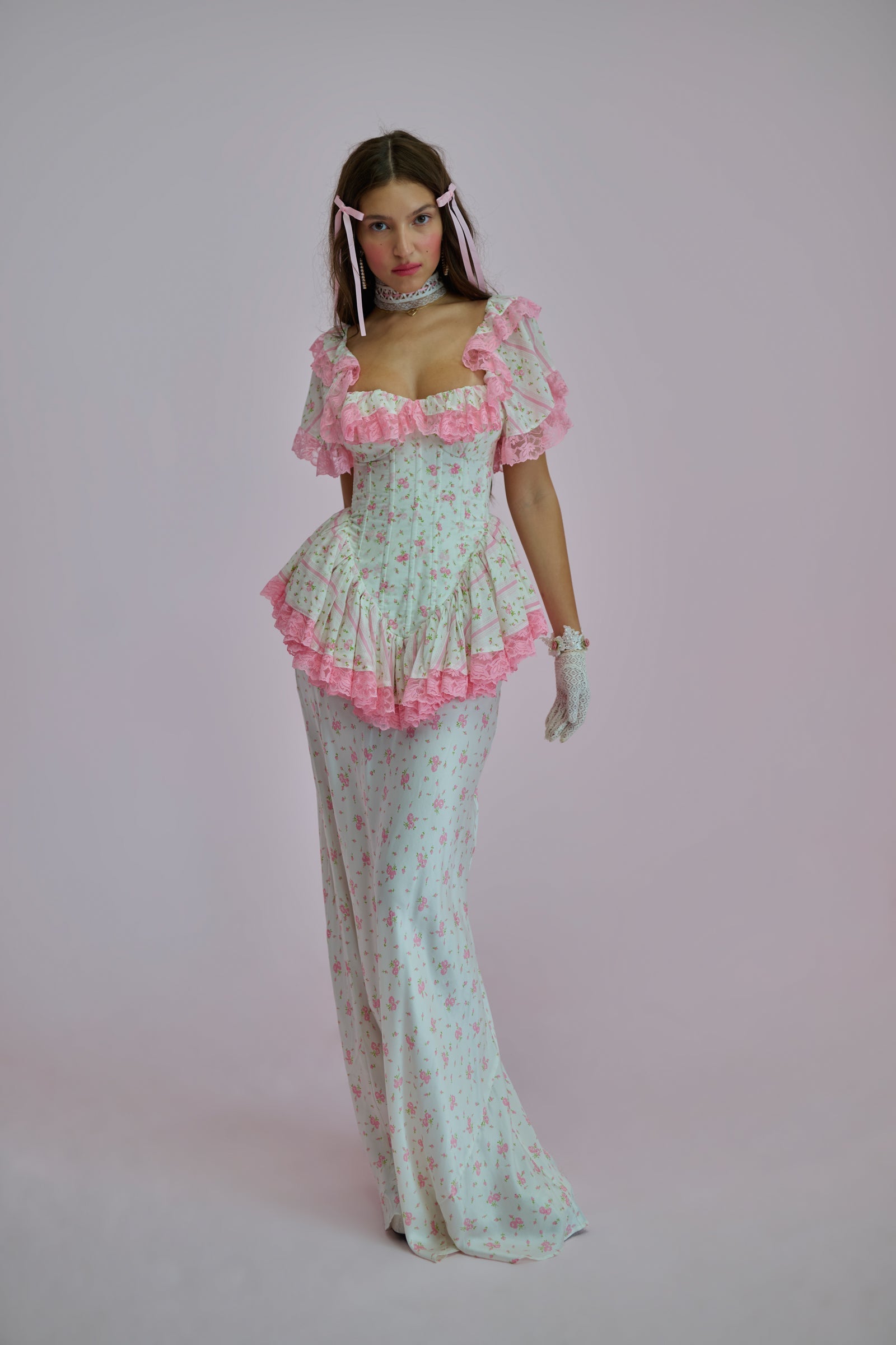 The Pillow Fight Flutter Slip Skirt