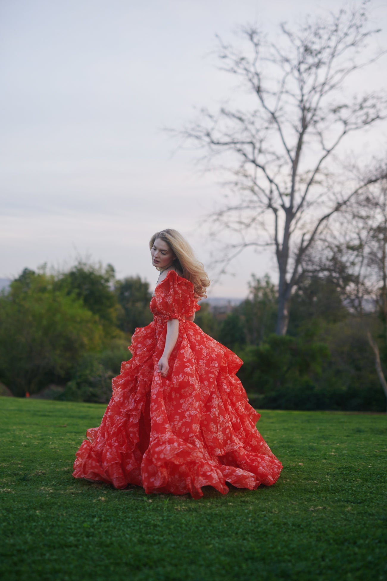 The Secret Admirer In Bloom Gown