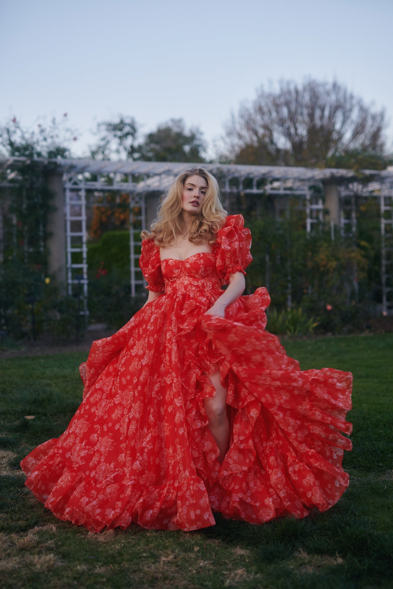 The Secret Admirer In Bloom Gown