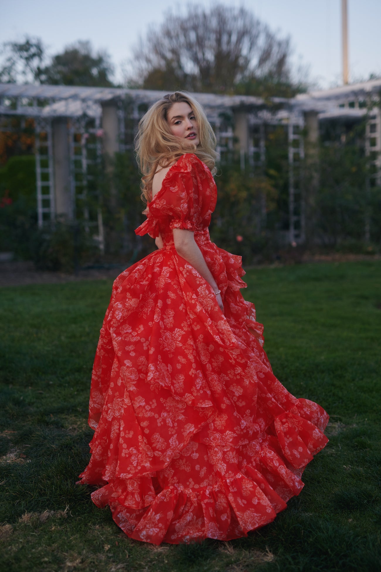The Secret Admirer In Bloom Gown