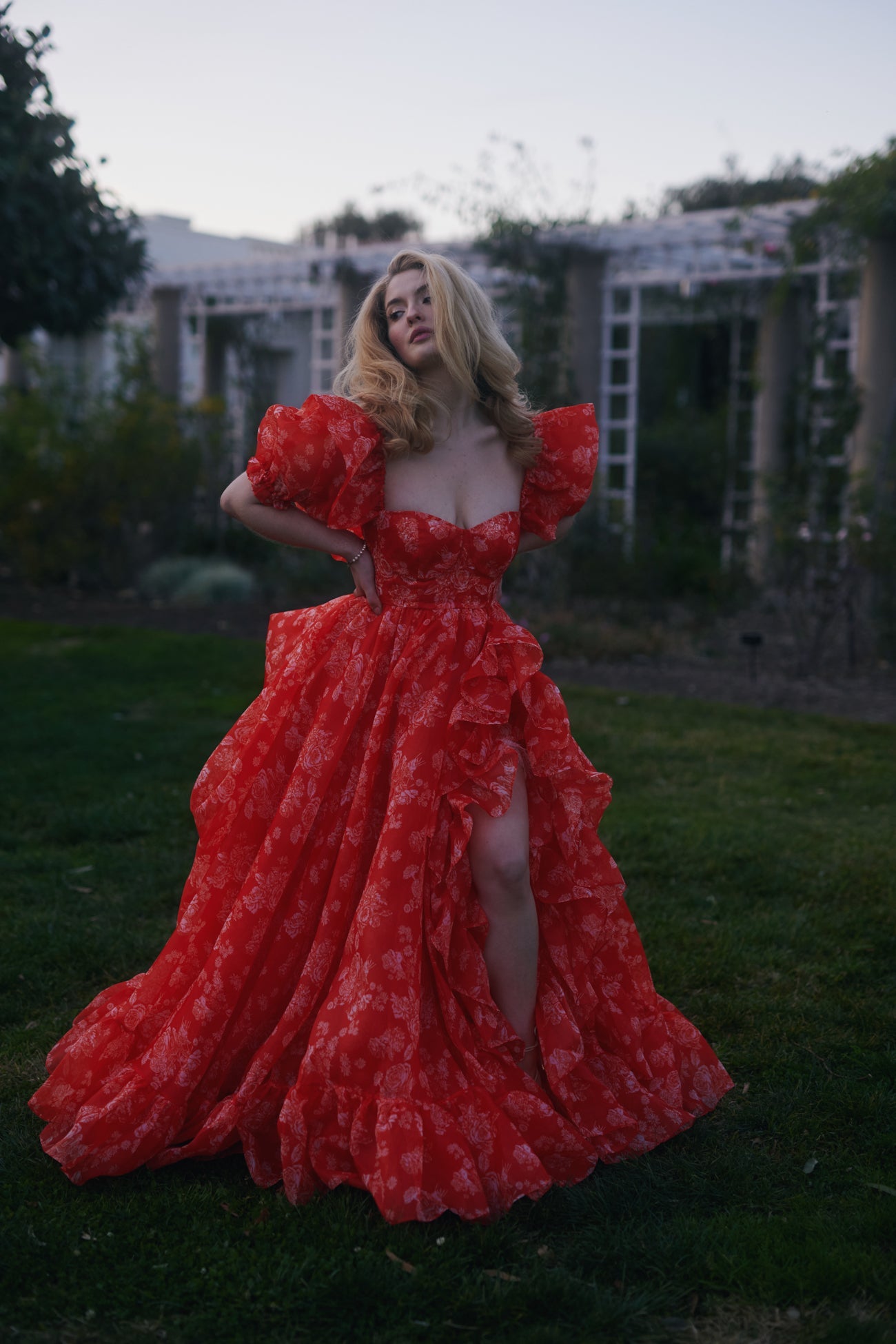 The Secret Admirer In Bloom Gown