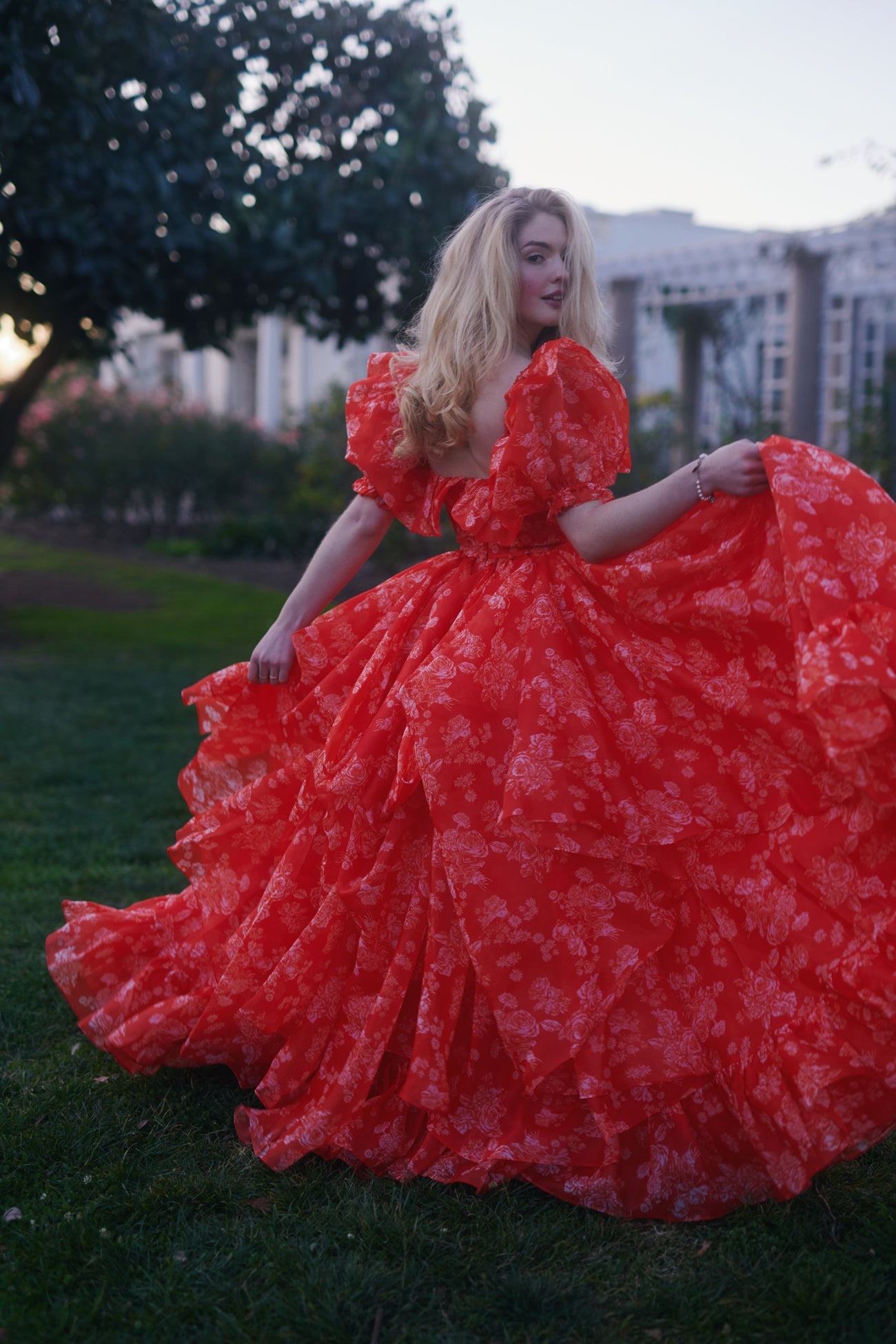 The Secret Admirer In Bloom Gown