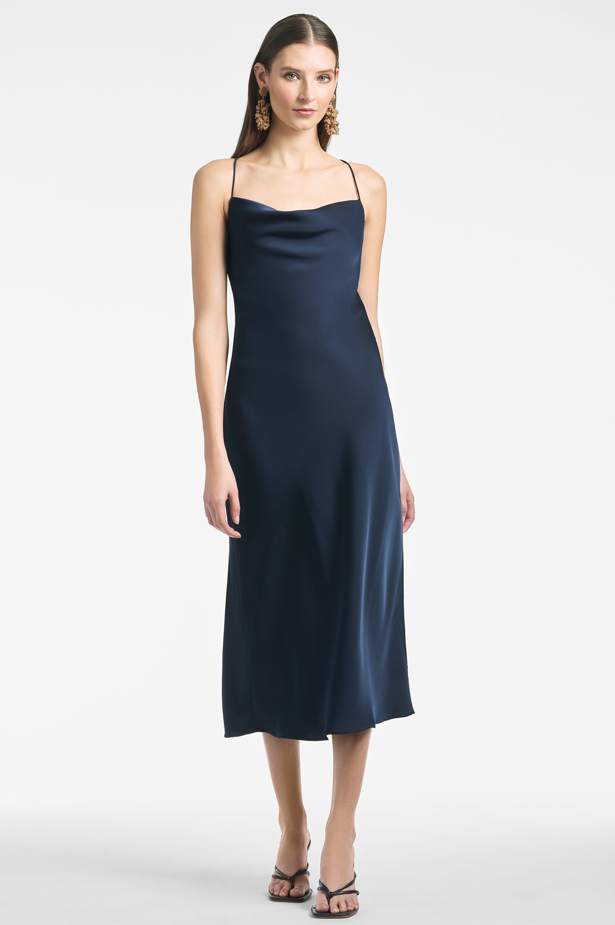 Serena Dress - Navy - Final Sale